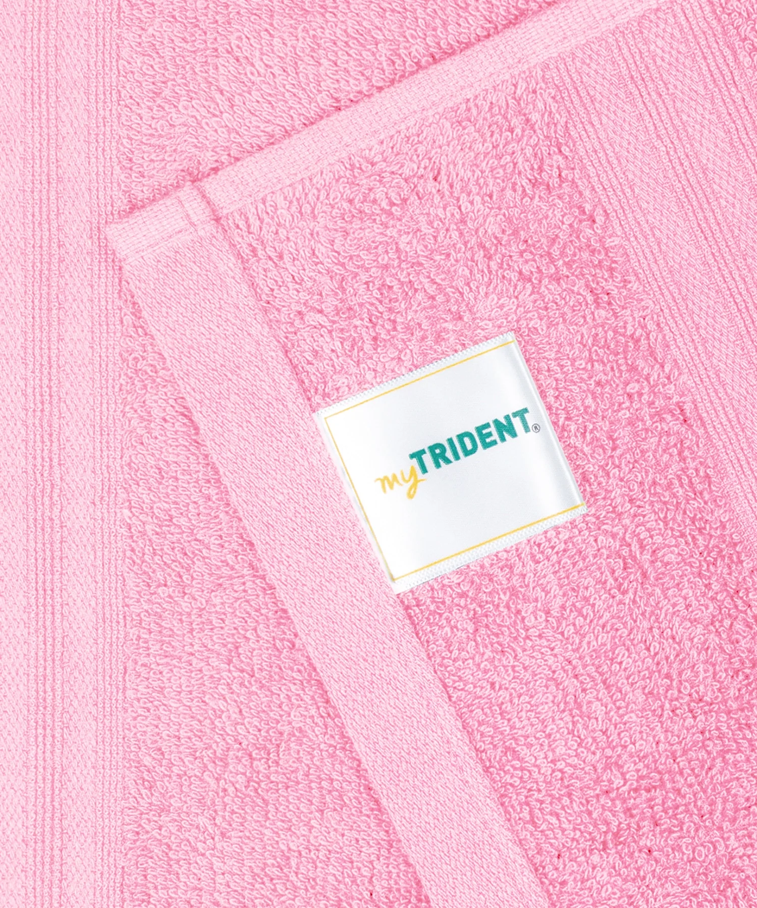 Celebration 4Pc Towel set, Powder Pink| 450 GSM Cotton - Image 4