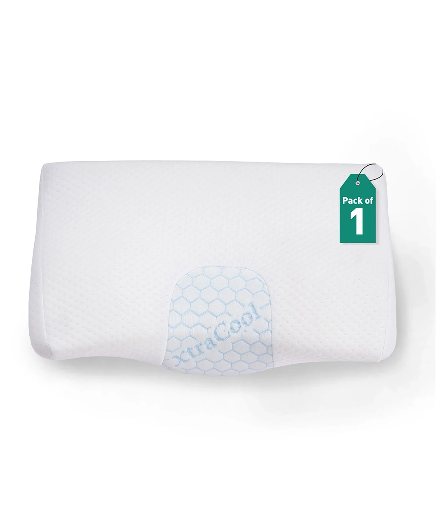 Classic Cool Tech neck Support Comfort 1 Pc Pillow|220 GSM Spun Polyester - Image 3