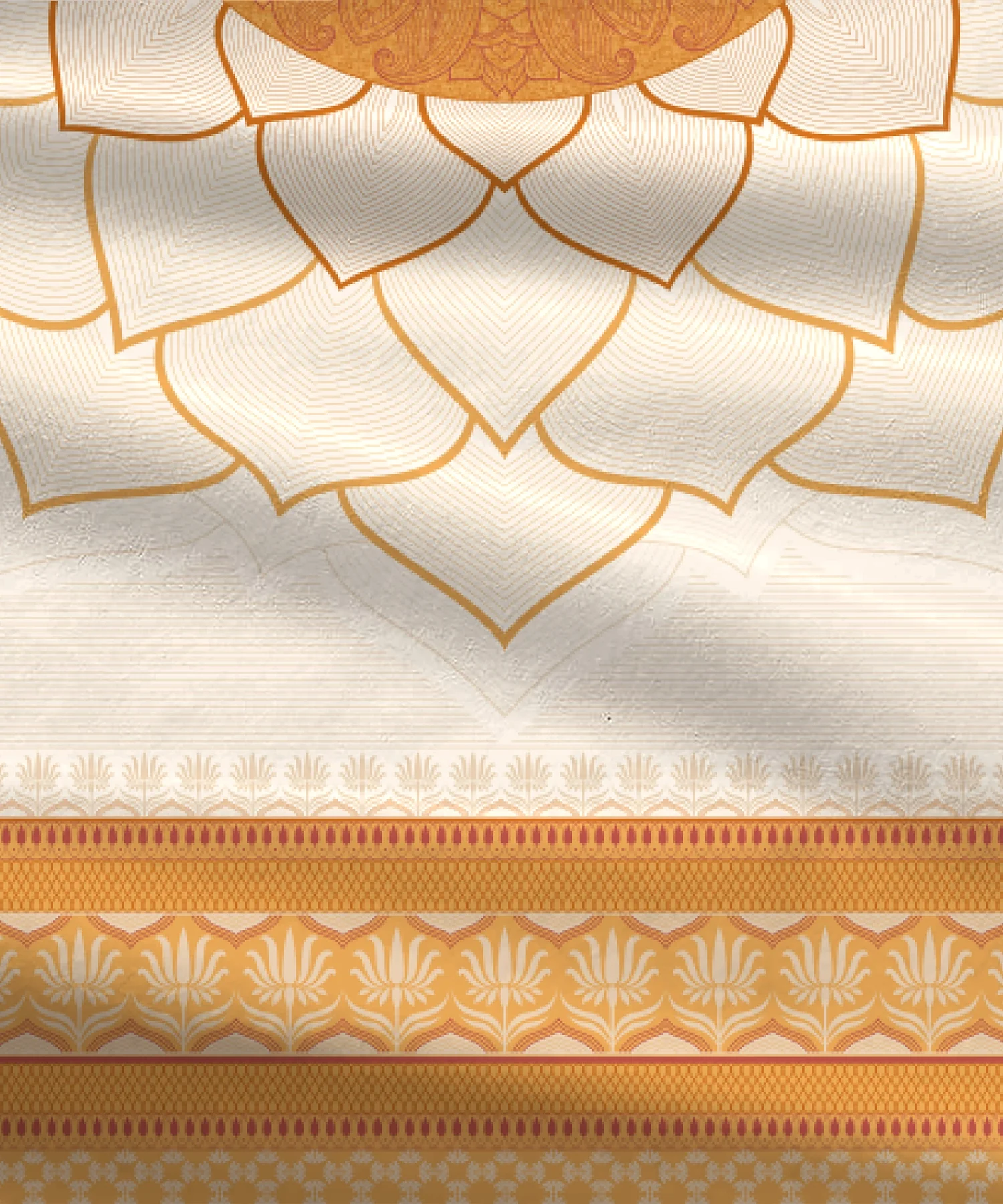 Classic Prakriti King Bedsheet Set, Arogya|210 TC Cotton|2 Pillow Covers - Image 10
