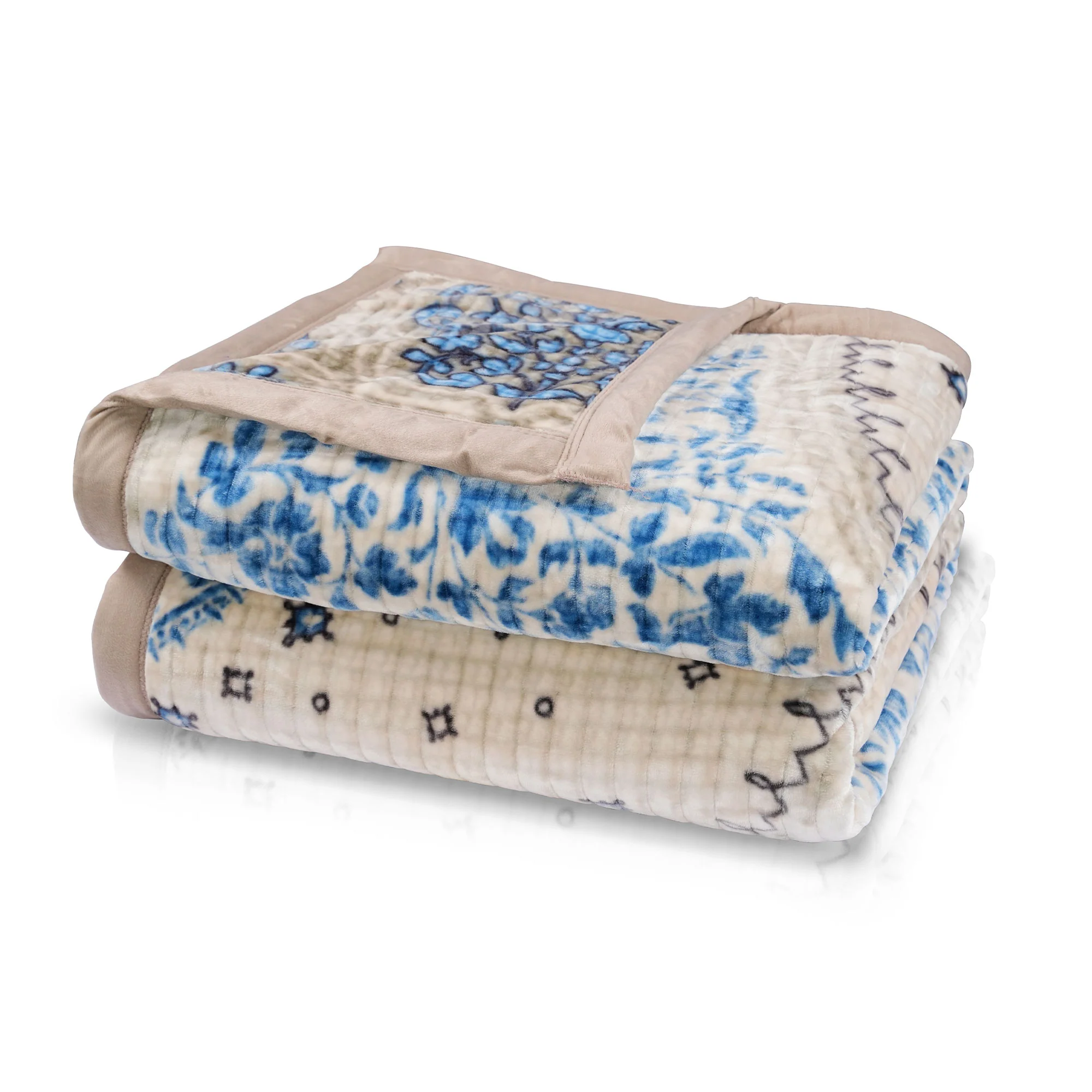 Classic Tranquil Touch 2 ply Double Blanket, Allure| 4 KG - Image 3