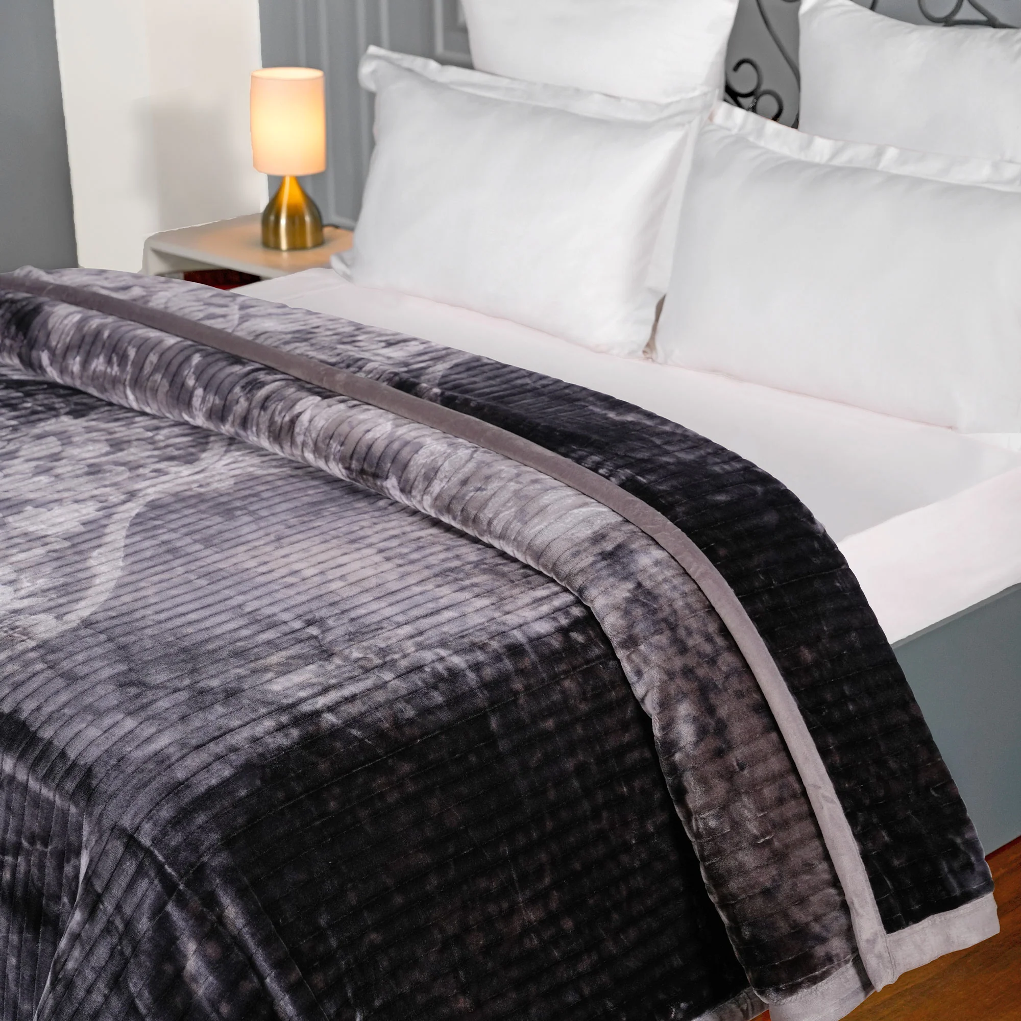 Classic Tranquil Touch 2 ply Double Blanket, Eleanor| 4 KG - Image 6