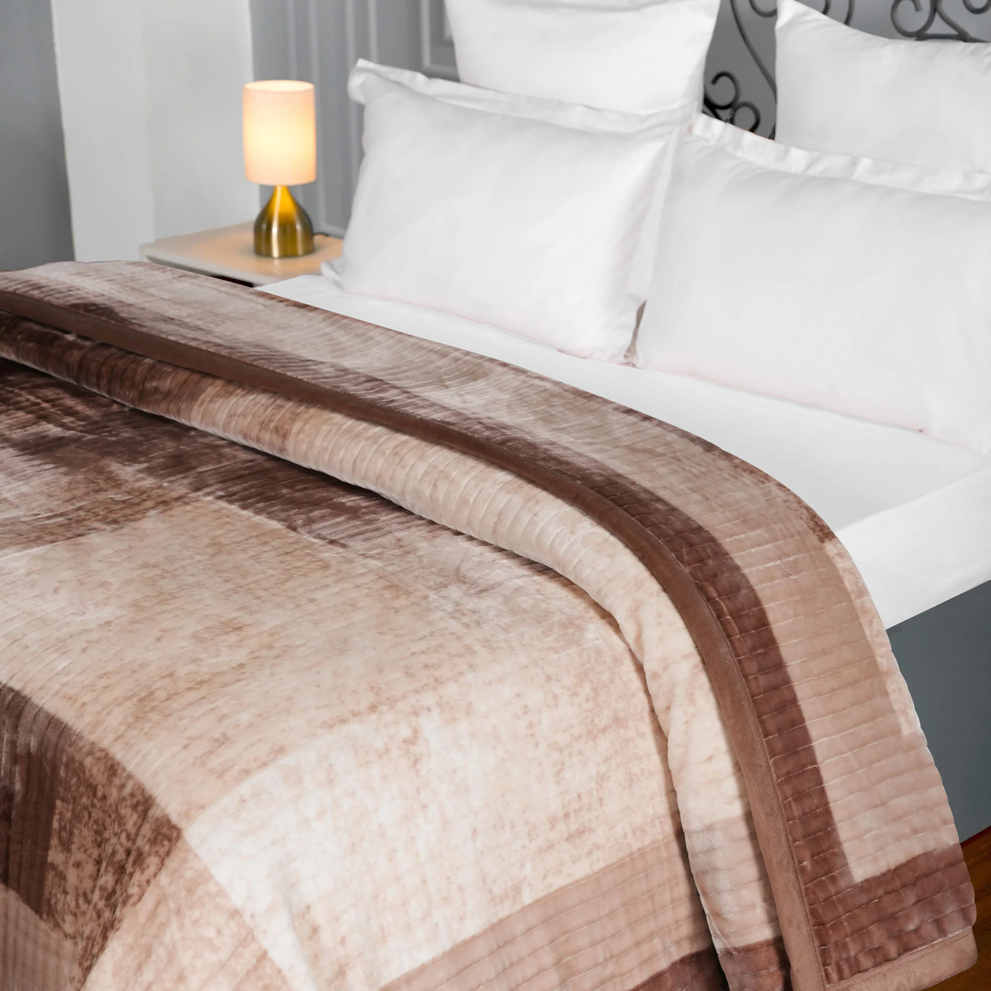 Classic Tranquil Touch 2 ply Double Blanket, Harvey| 4 KG - Image 6