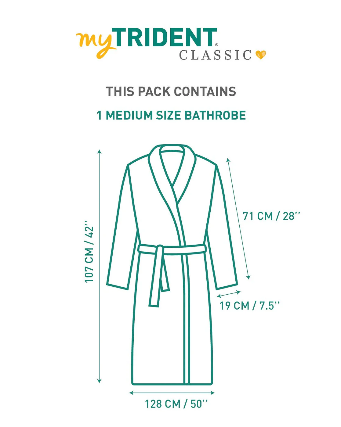 Classic Unisex Medium Bathrobe, Bleached Sand| 300 GSM Cotton| Velvet Touch - Image 6