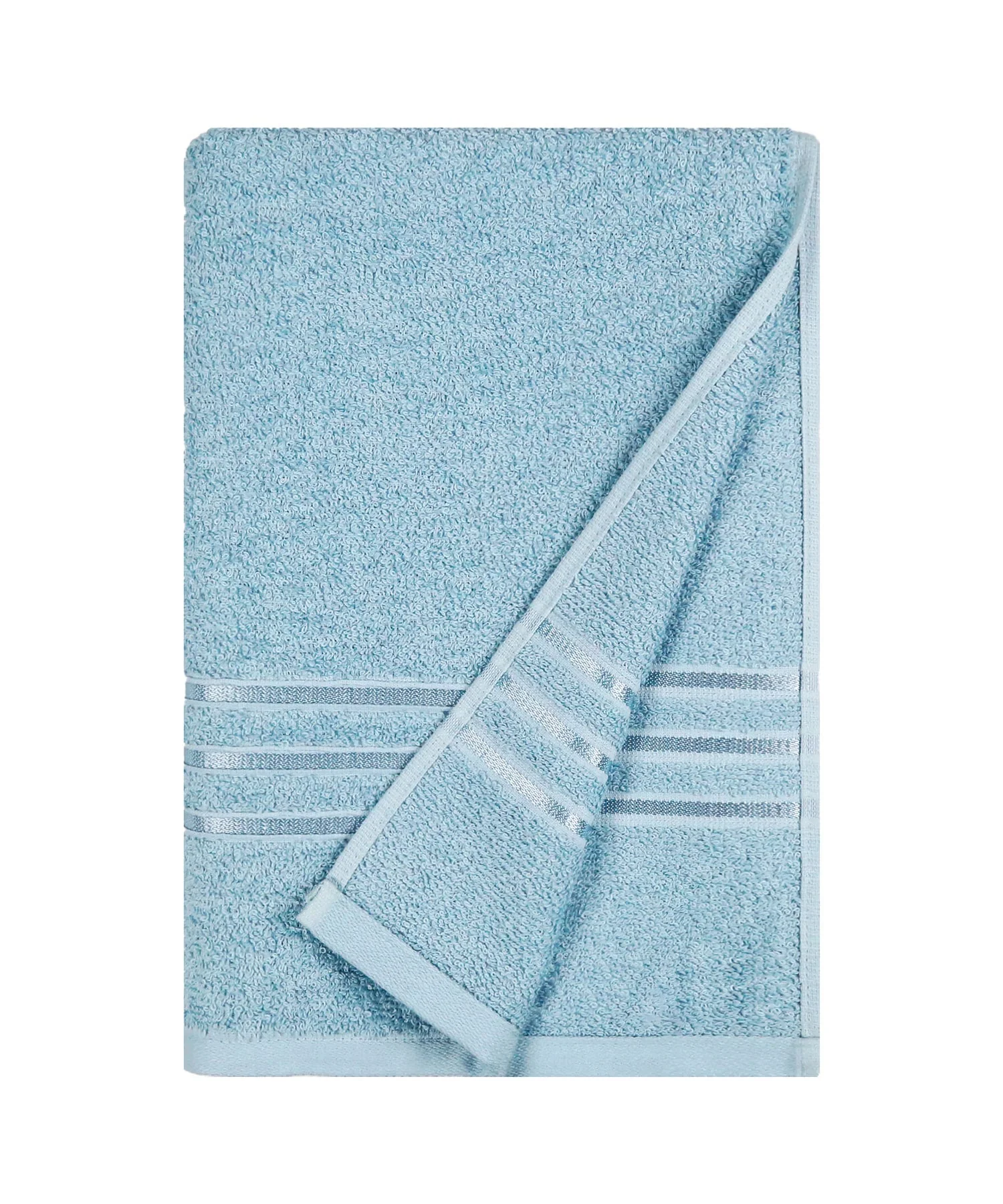 Comfort Living 1Pc Bath Towel |400 Gsm| Quick Dry, Cool Blue - Image 4