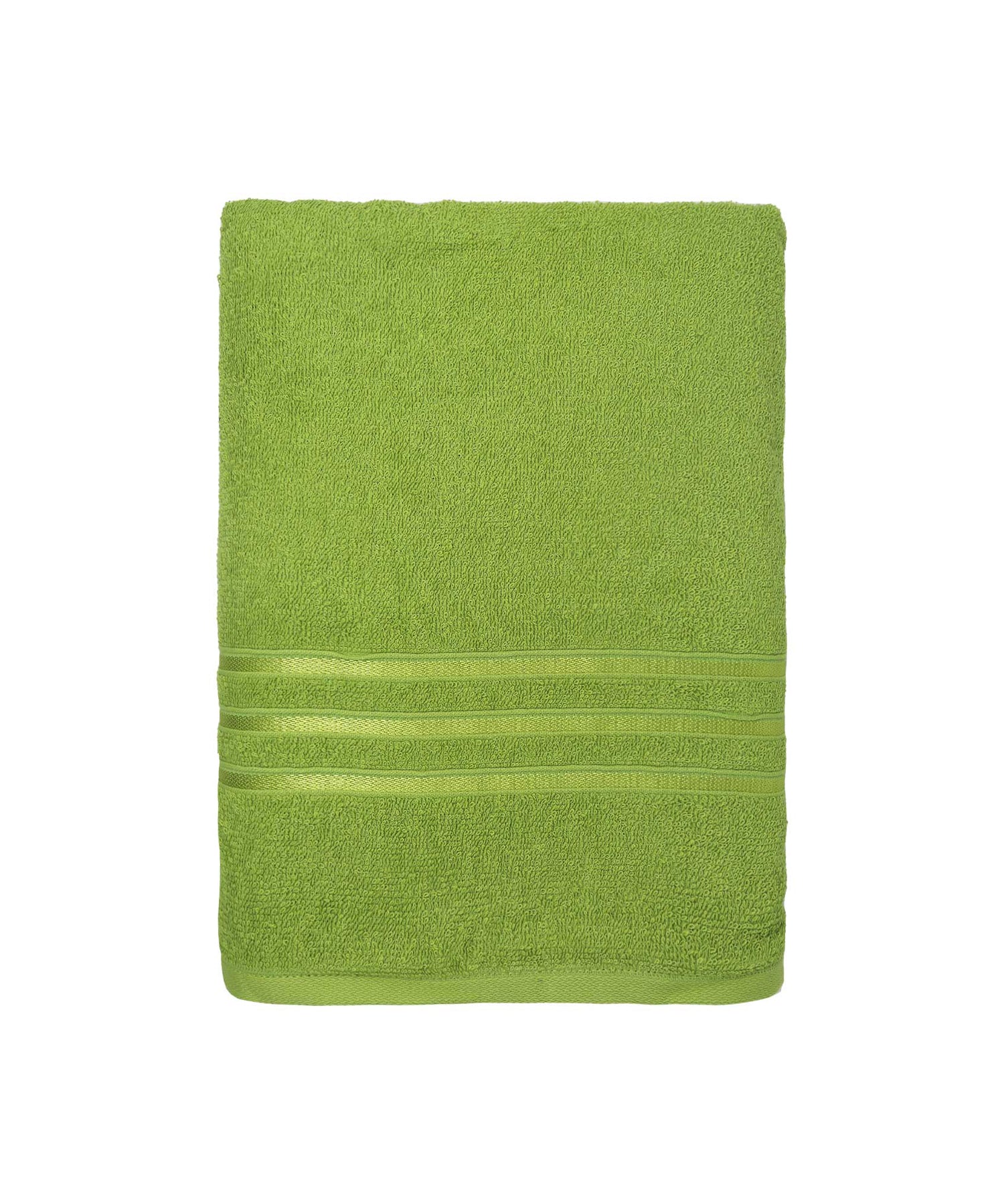 Comfort Living 1Pc Bath Towel, Lime Green|400 GSM Cotton| Quicky Dry - Image 6