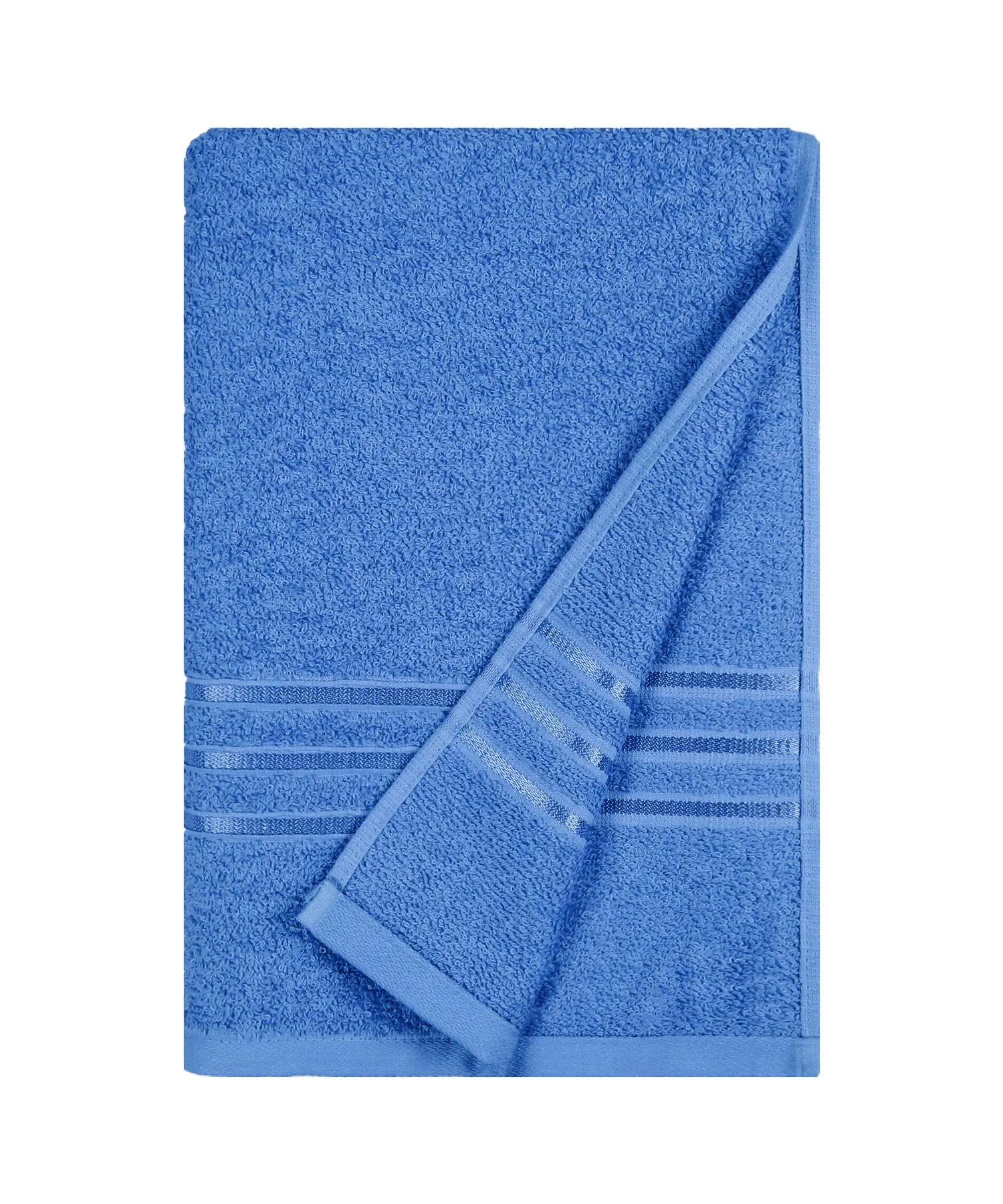 Comfort Living 1Pc Bath Towel|400 GSM |Quick Dry, Ocean Blue - Image 4
