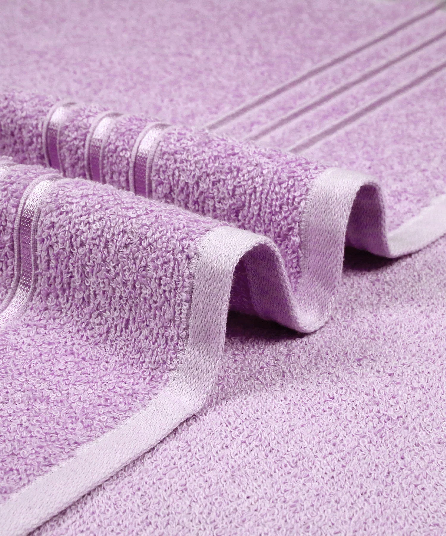 Comfort Living 1Pc Bath Towel|400 GSM| Quick Dry, Violet Sky - Image 7