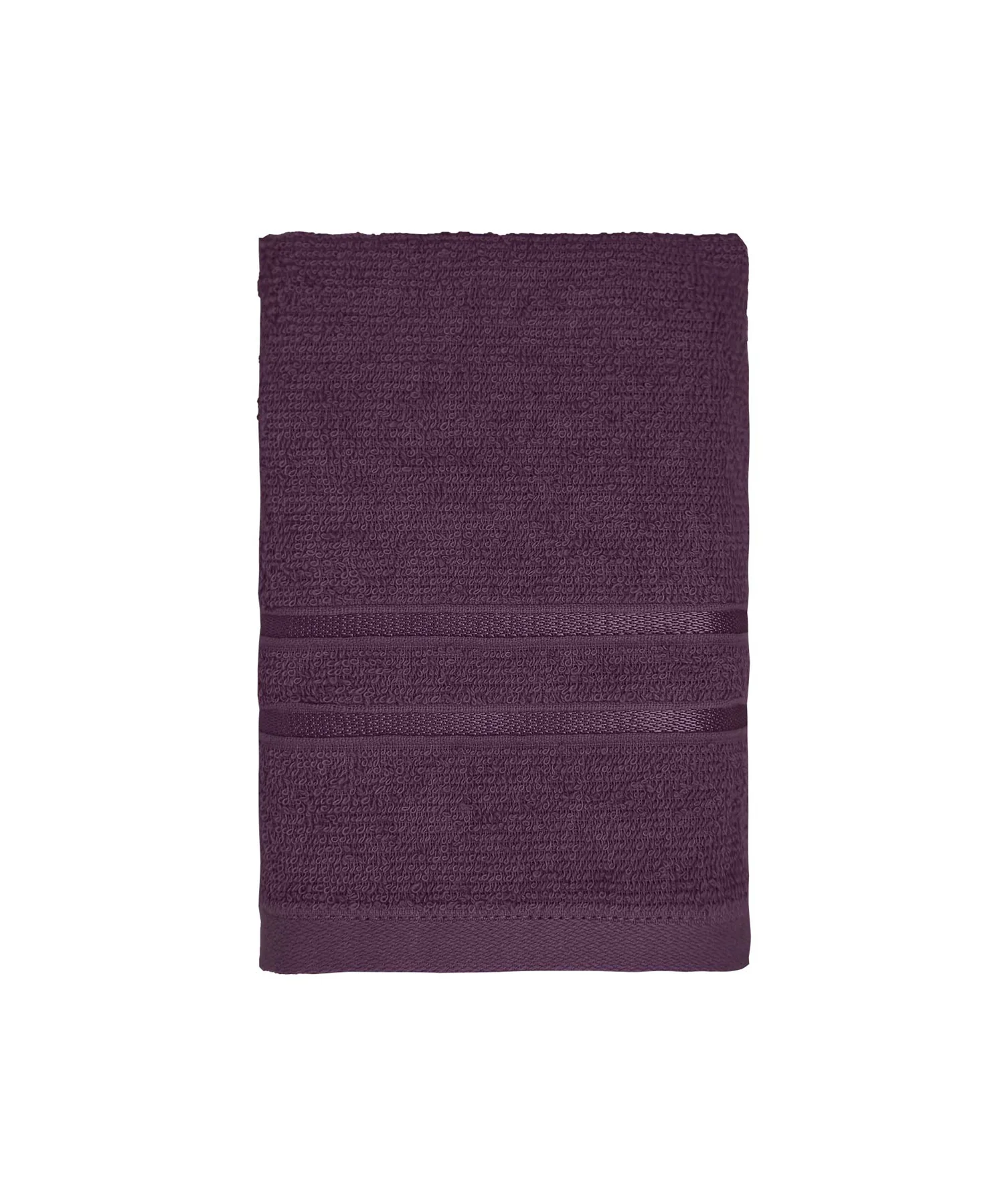 Comfort Living 2Pc Hand Towel ,400 Gsm, Quickly Dry, Black Current - Image 3