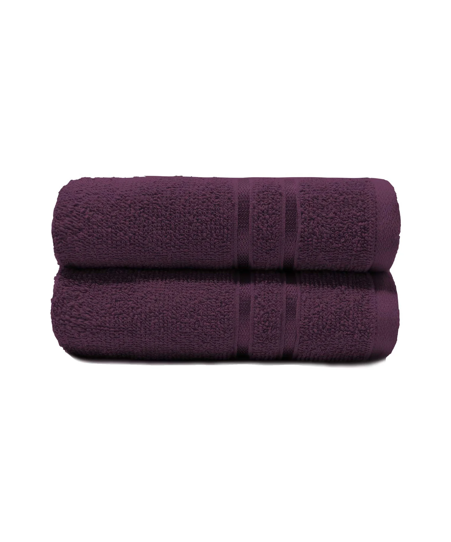 Comfort Living 2Pc Hand Towel ,400 Gsm, Quickly Dry, Black Current - Image 5