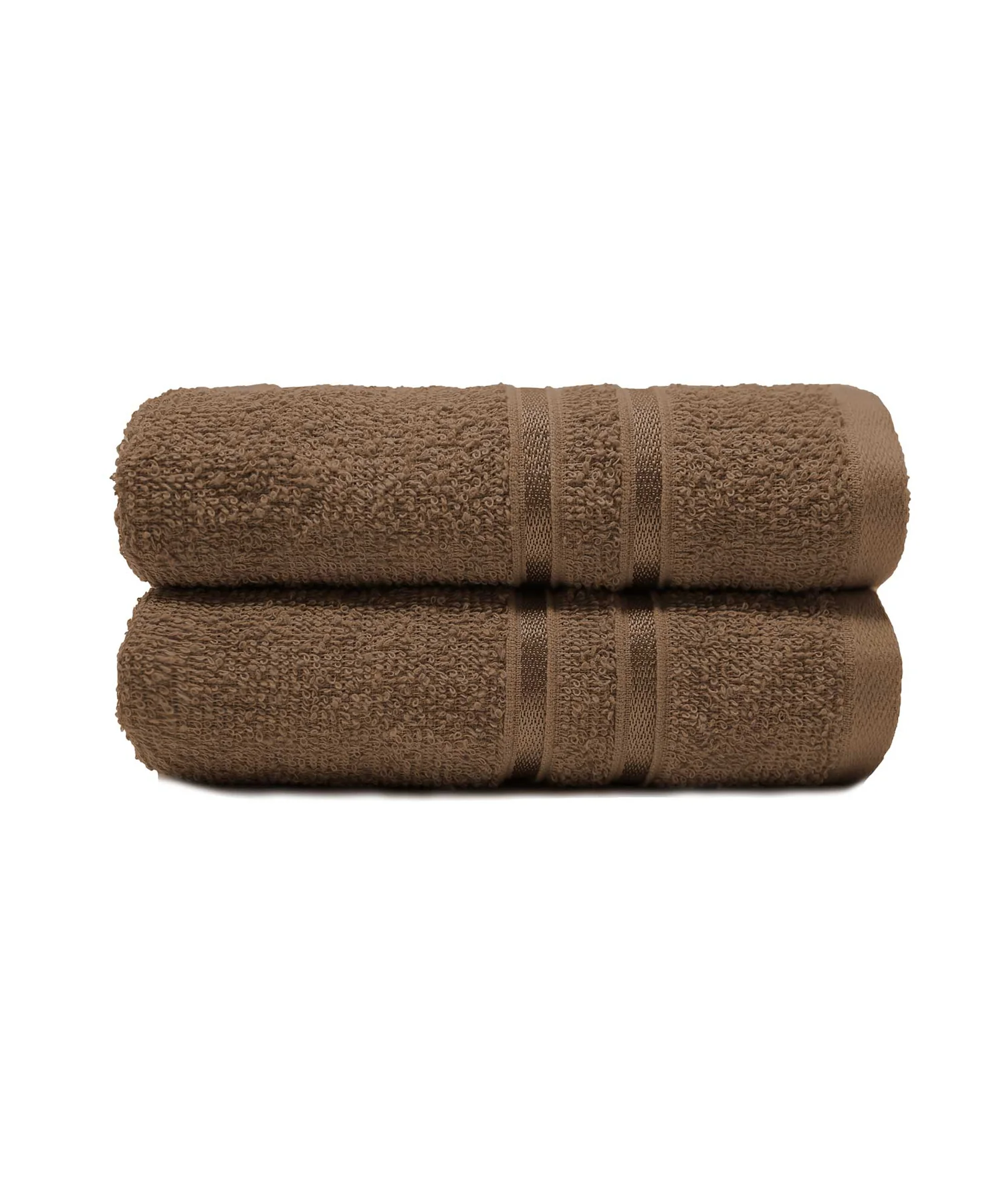 Comfort Living 2Pc Hand Towel ,400 Gsm, Quicky Dry, Coconut Shell - Image 2