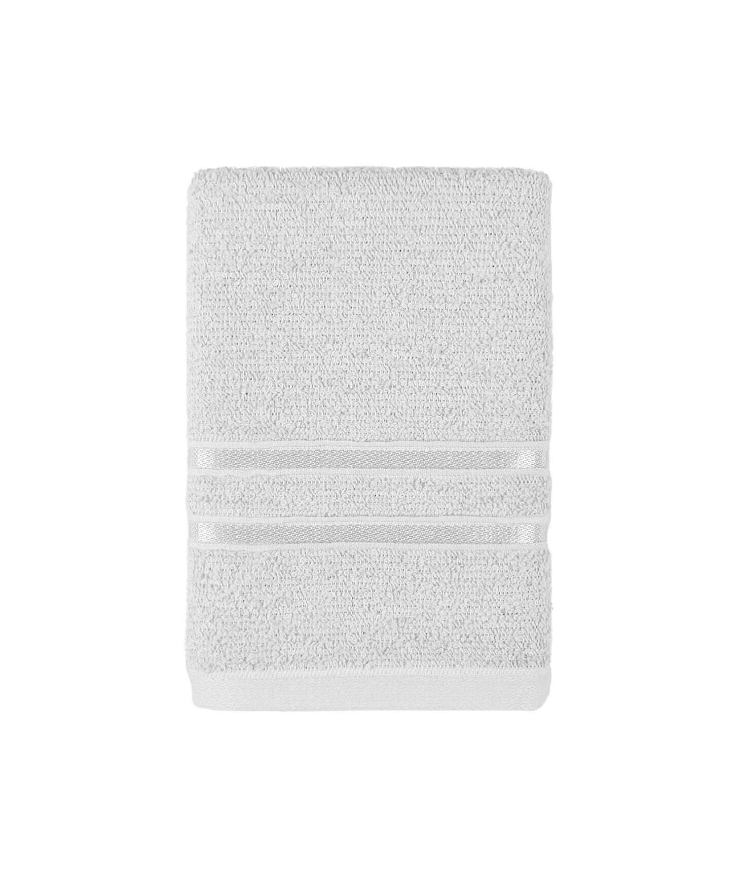 Comfort Living 2Pc Hand Towel, Ice Grey|400 GSM Cotton| Quicky Dry - Image 3