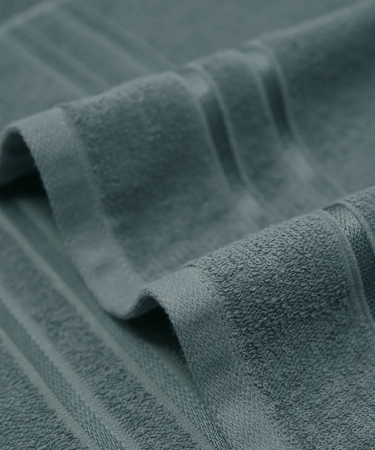 Comfort Living 2Pc Hand Towel ,400 Gsm, Quicky Dry, New Grey - Image 7