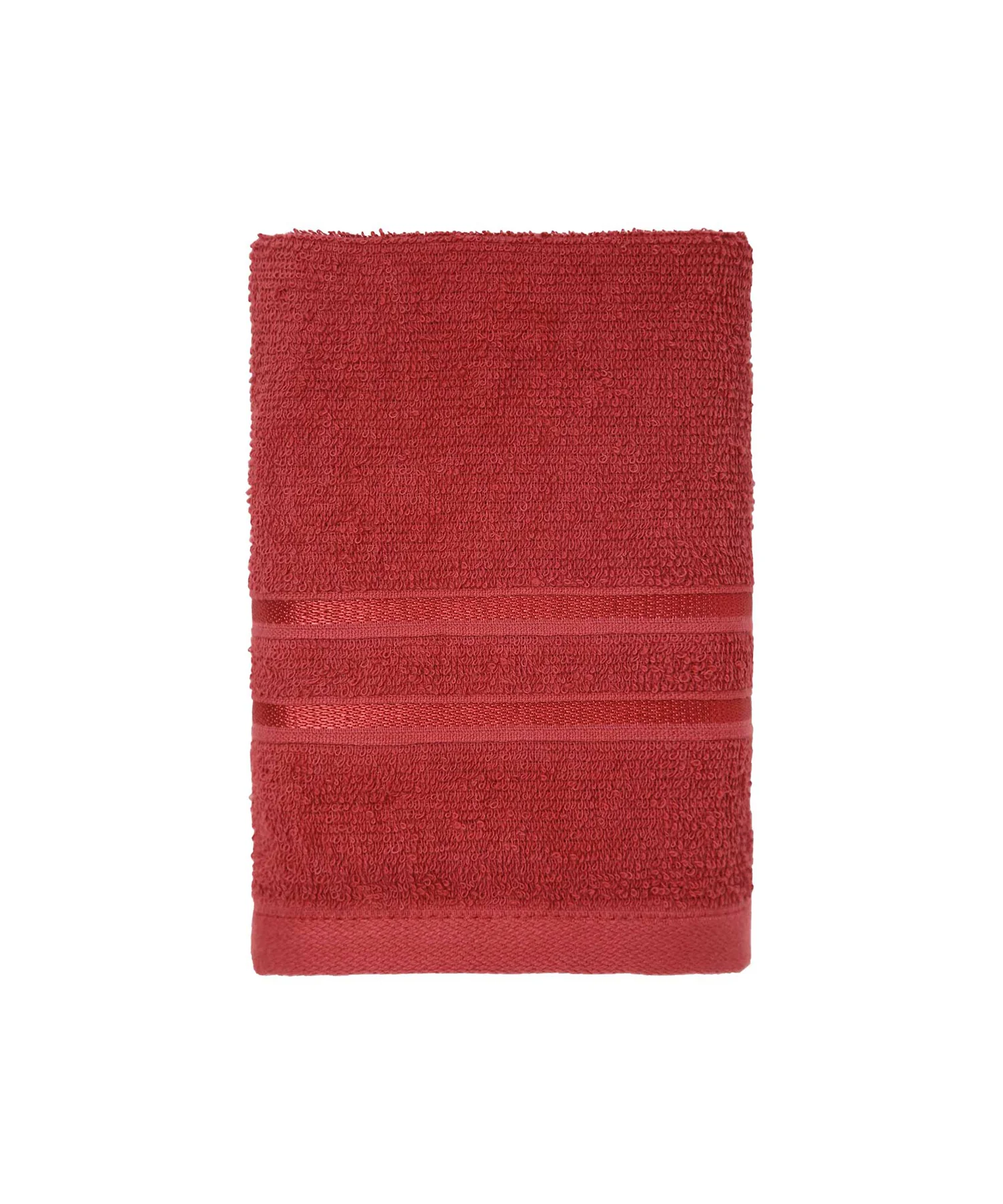Comfort Living 2Pc Hand Towel ,400 Gsm, Quicky Dry, Tango Tomato - Image 3