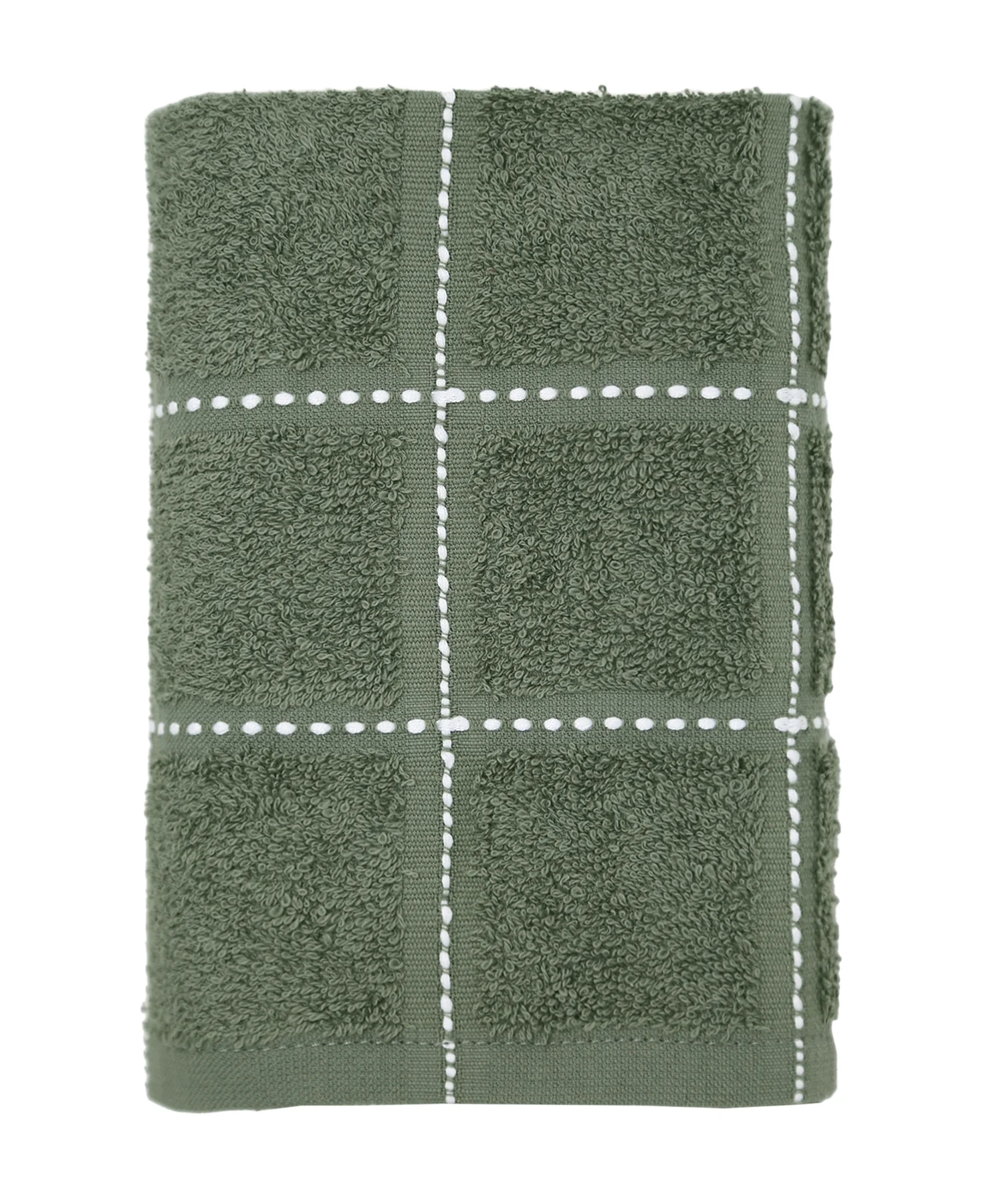 Dusk & Dawn Castor Grey 2 Hand Towel, 400 GSM, Cotton Rich, Weft Insert Solid Towel, Grey - Image 3
