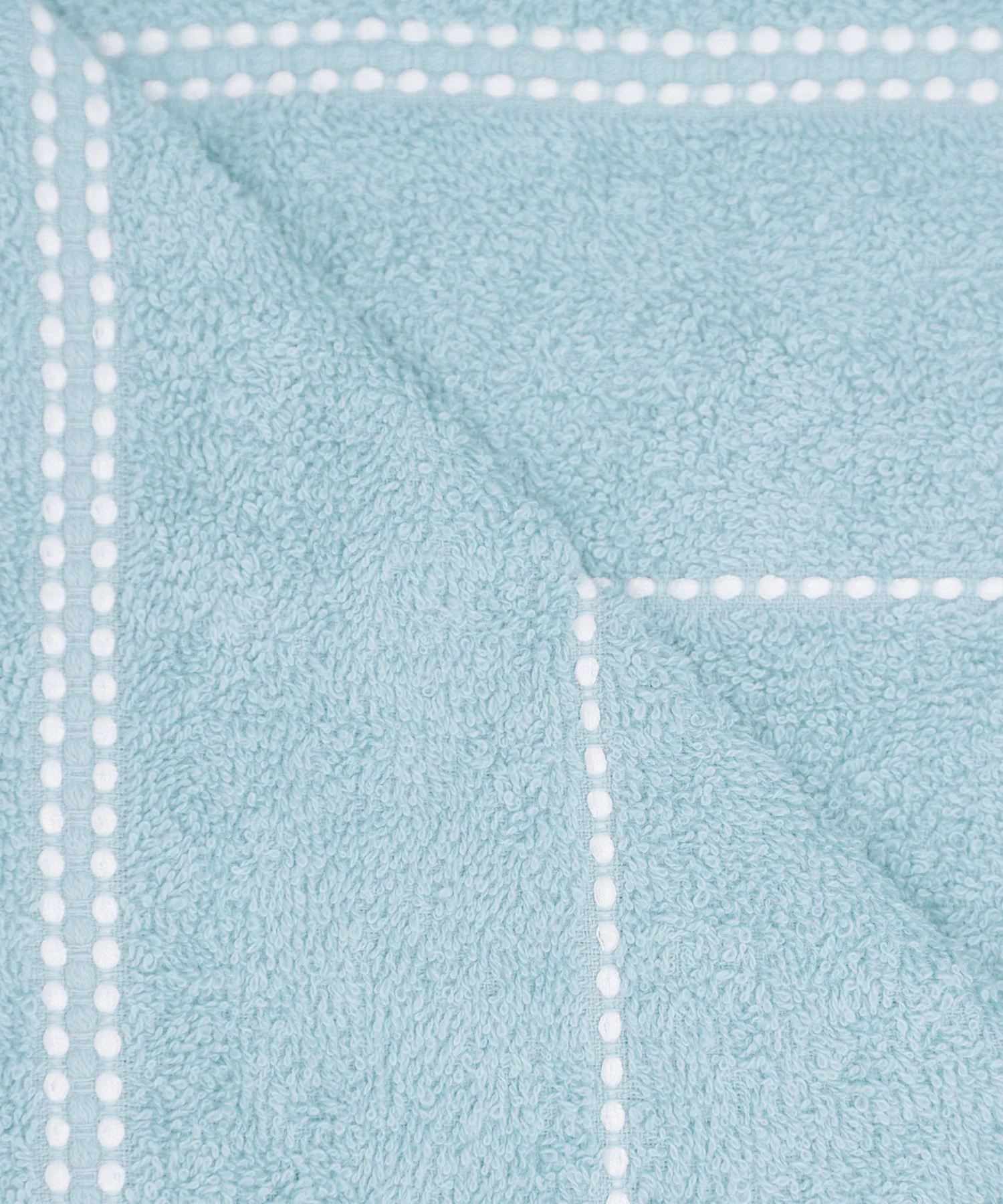 Dusk & Dawn Winter Teal 2 Hand Towel, 400 GSM, Cotton Rich, Weft Insert Solid Towel, Blue - Image 8