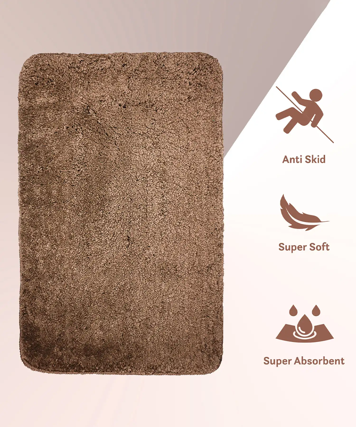 Everyday Bathmat, Acorn|2000 GSM|Anti Skid - Image 6