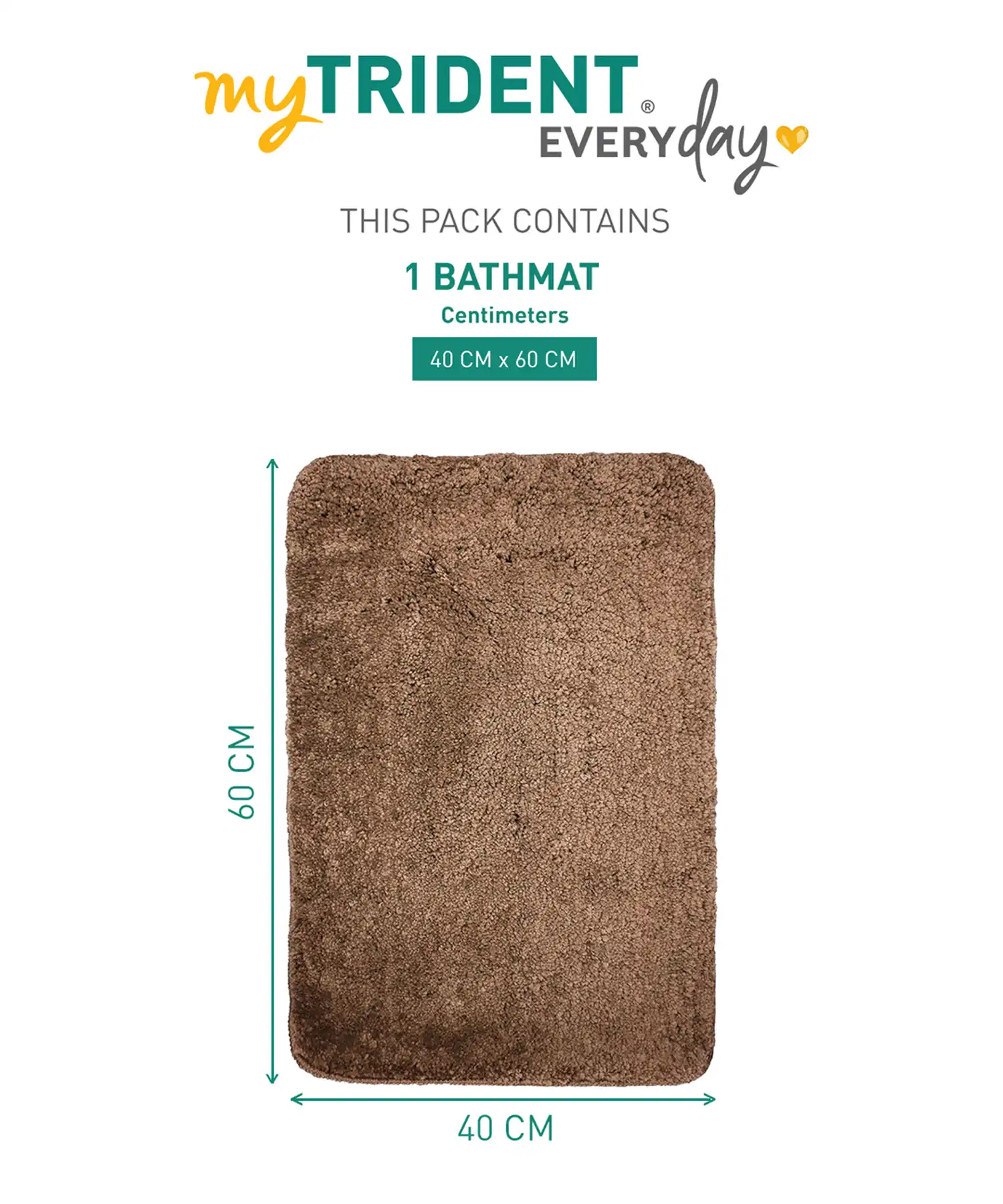 Everyday Bathmat, Acorn|2000 GSM|Anti Skid - Image 8