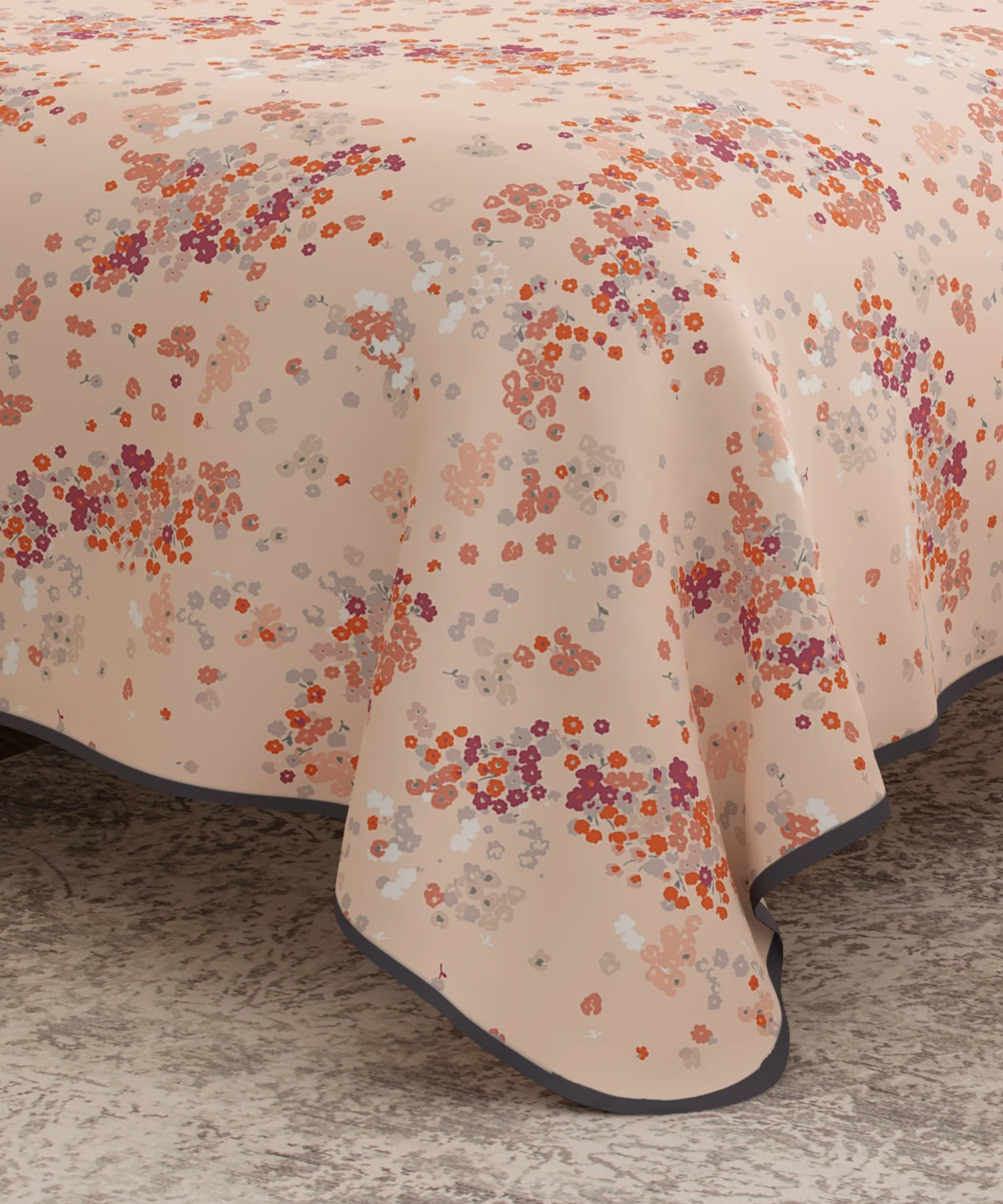 Everyday Double Dohar, Blossom Field|95 GSM Micro Polyester|Reversible - Image 3
