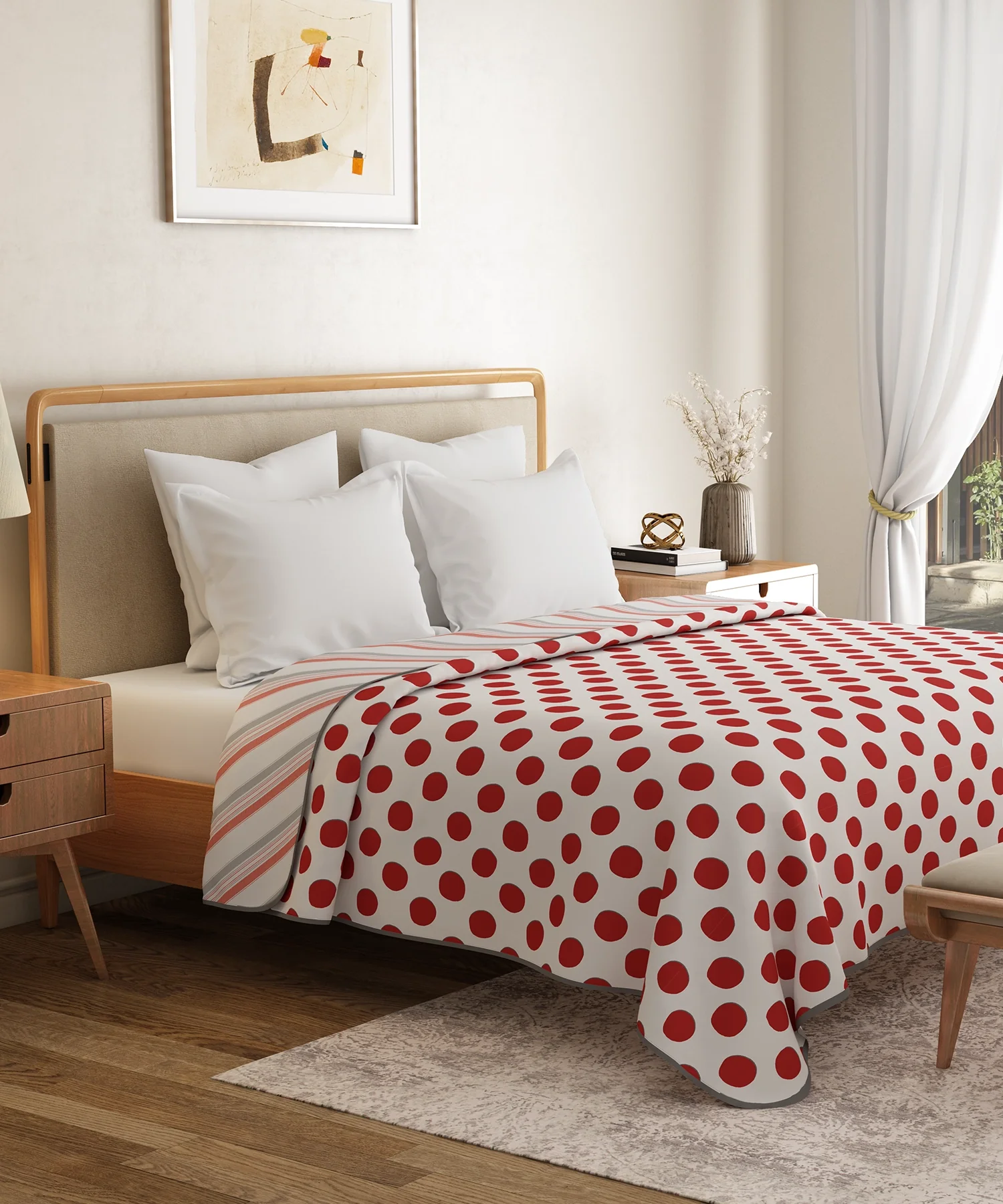 Everyday Double Dohar, Oxford|95 GSM Micro Polyester|Reversible