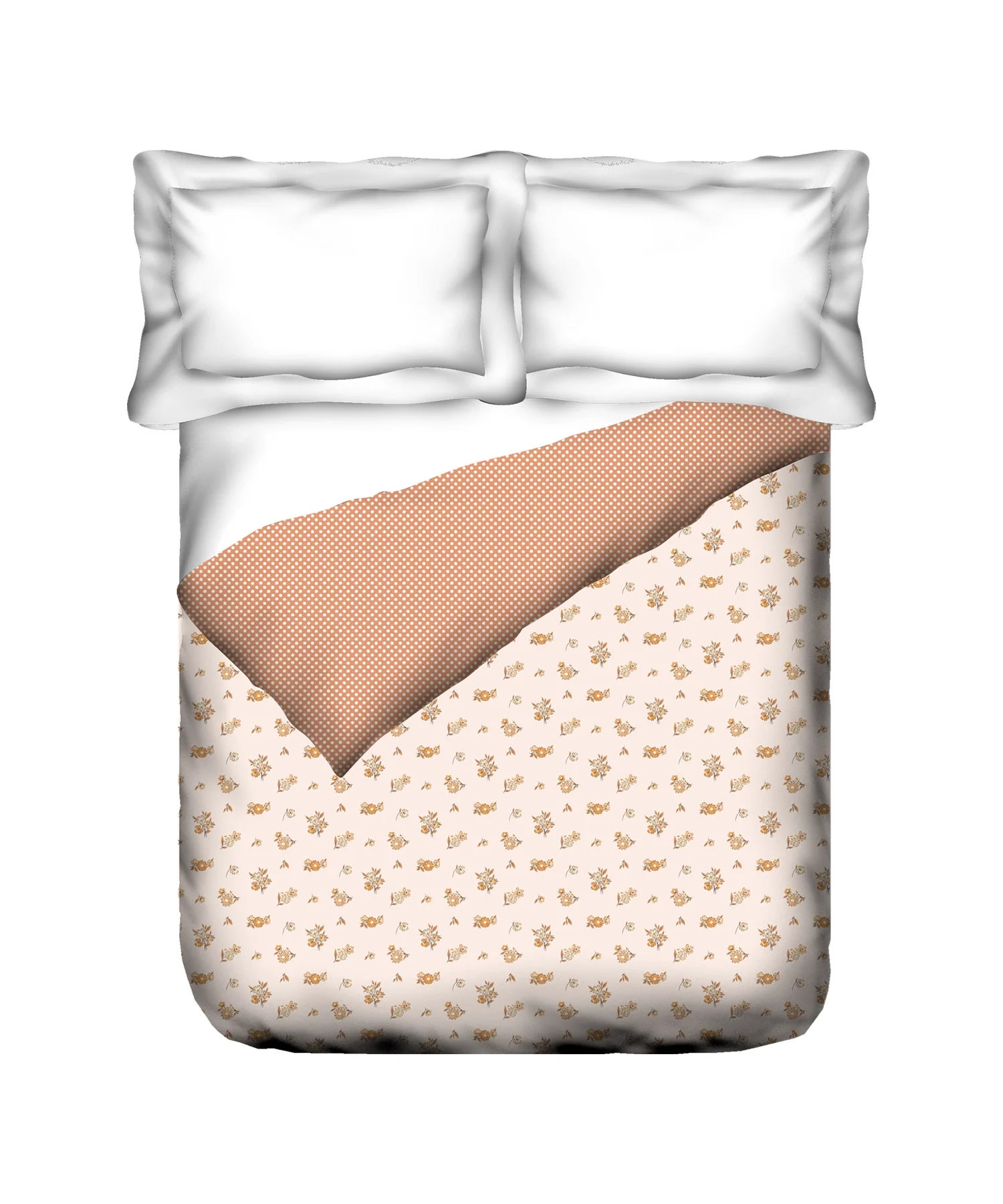 Everyday Double Dohar, Little Bloom|95 GSM Micro Polyester|Reversible - Image 4