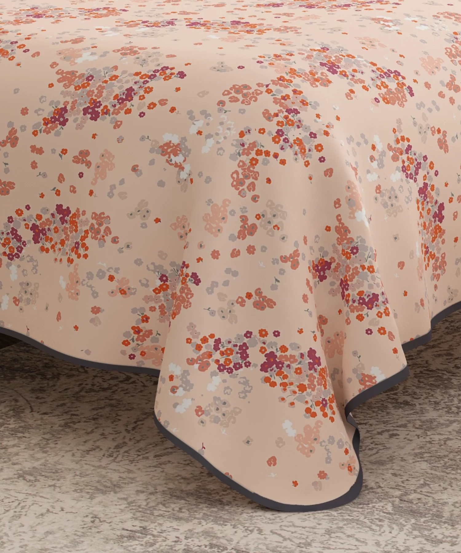 Everyday Single Dohar, Blossom Field|95 GSM Micro Polyester|Reversible - Image 3