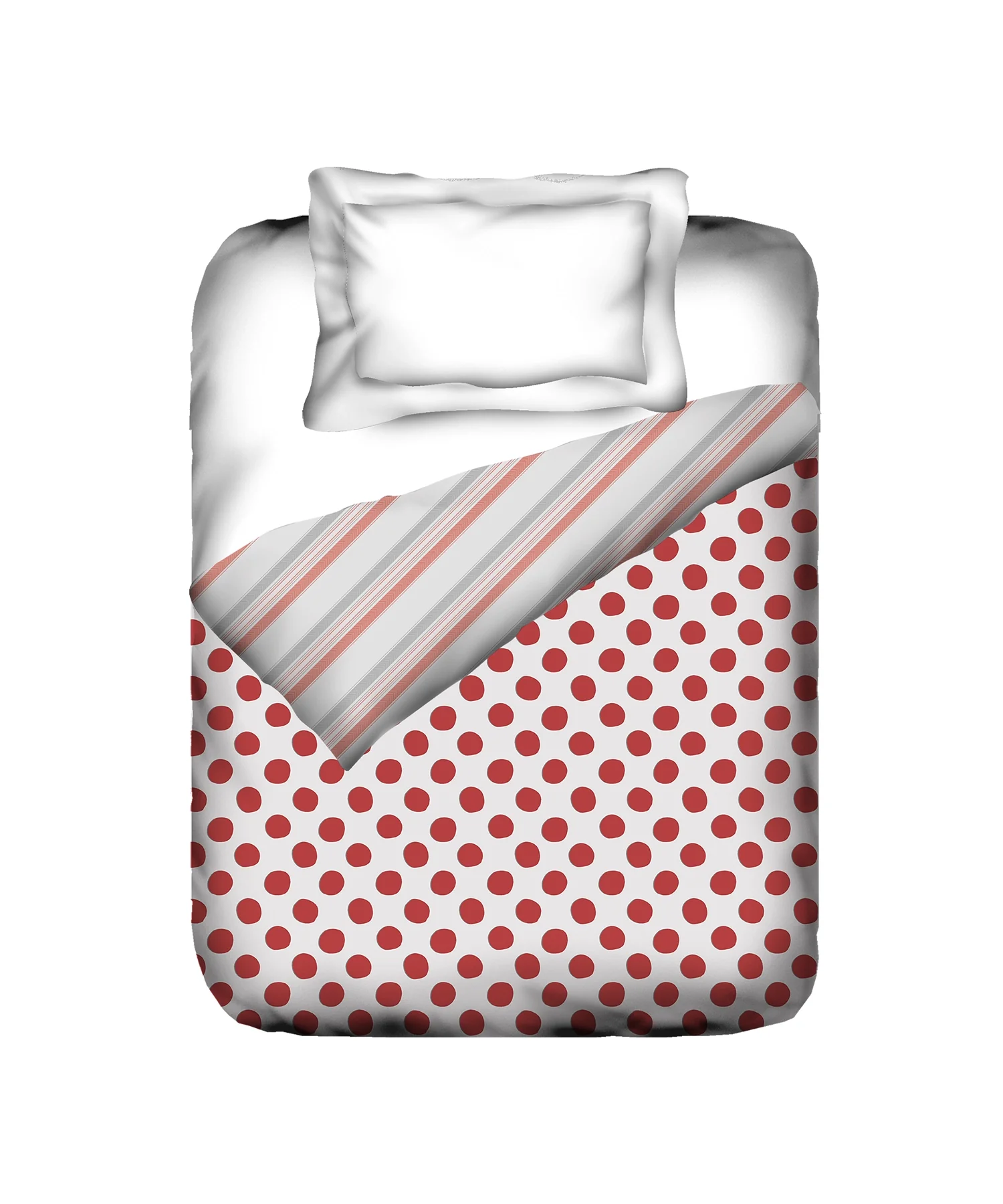 Everyday Single Dohar, Dottie|95 GSM Micro Polyester|Reversible - Image 4