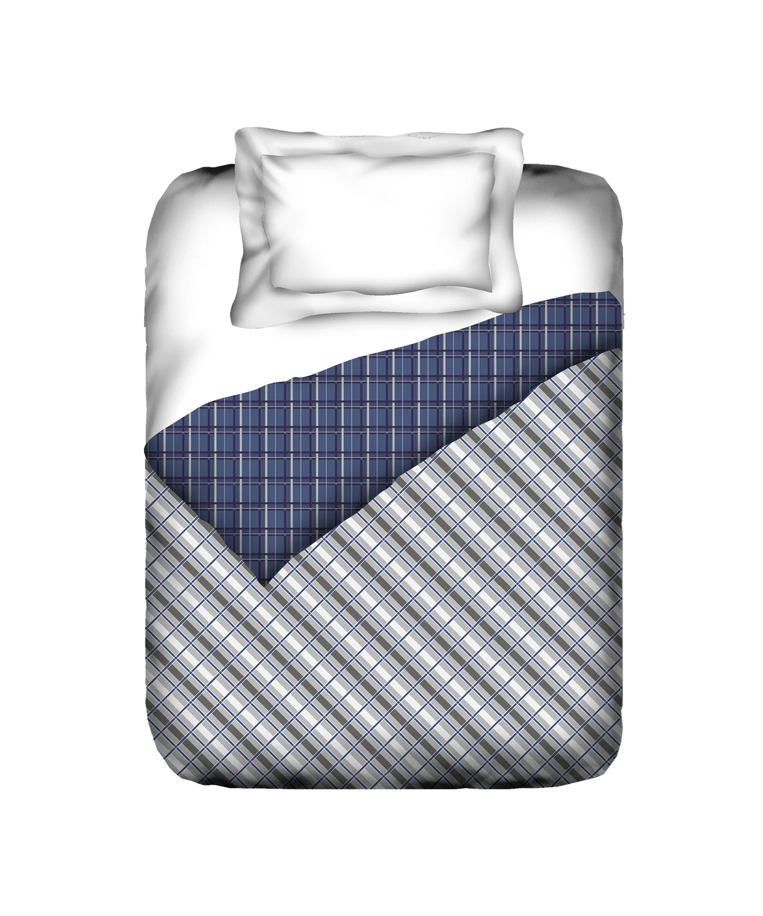 Everyday Single Dohar, Oxford|95 GSM Micro Polyester|Reversible - Image 4