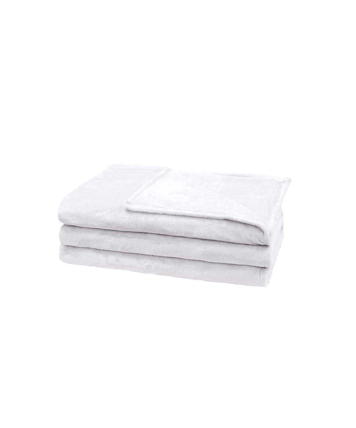 Home Essential Style me Solid 2 ply Double Blanket, 290GSM, 100% Polyster, Alloy - Image 5