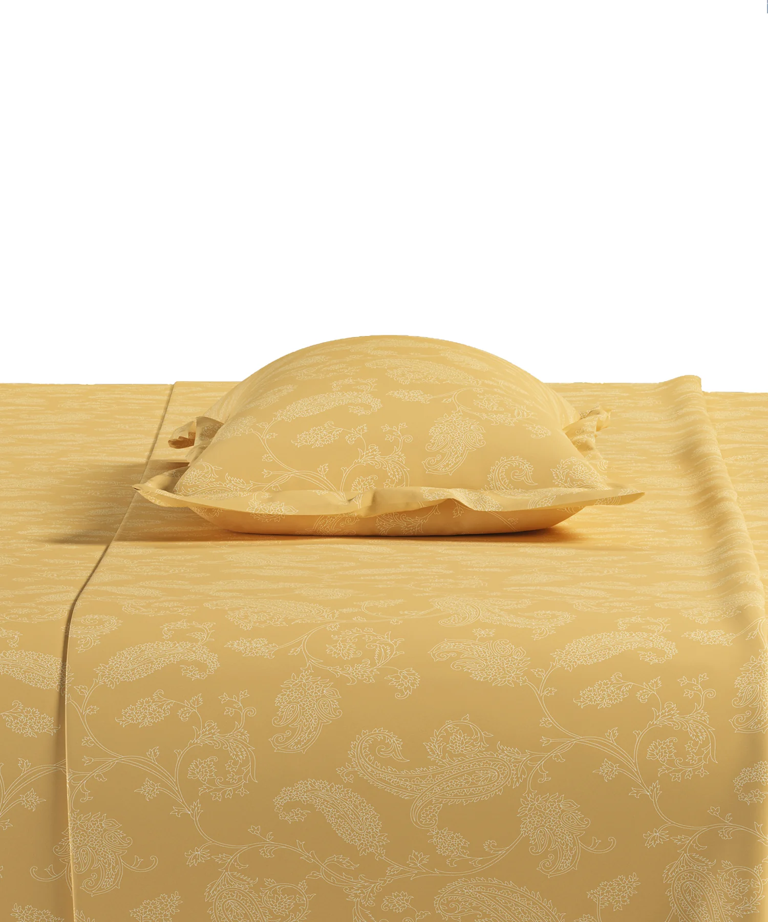 Home Essential Pastel Poetry Floral King Bedsheet, NITARA DAISY|144TC Cotton| 2 Pillow Covers - Image 5