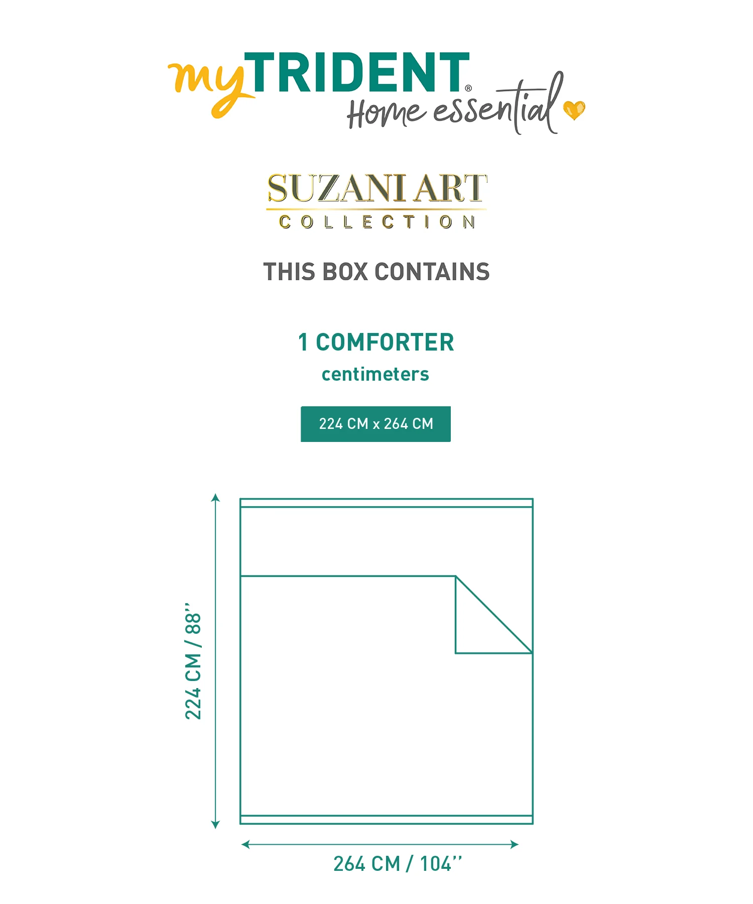 Home Essential Suzani Double AC Comforter, Zulfiyan| 144 TC Cotton - Image 6