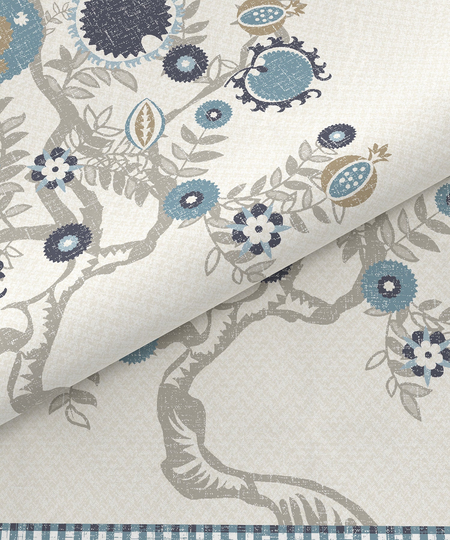 Home Essential Suzani King Bedsheet, Resham Raag|144TC Cotton| 2 Pillow Covers - Image 5