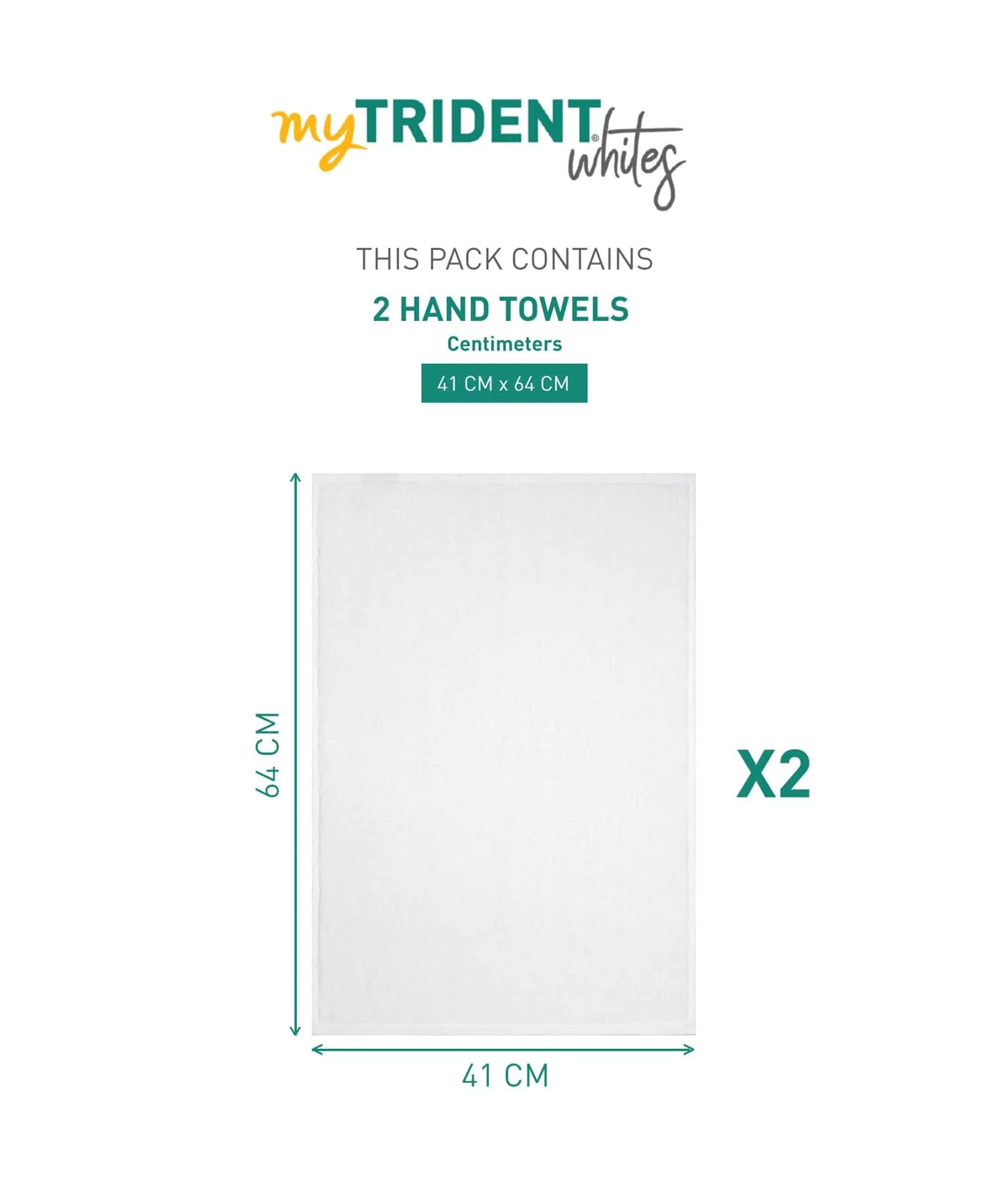Hotel Premium Whites, Hand Towel, Durable, Cotton Rich, Easy Care - Image 5