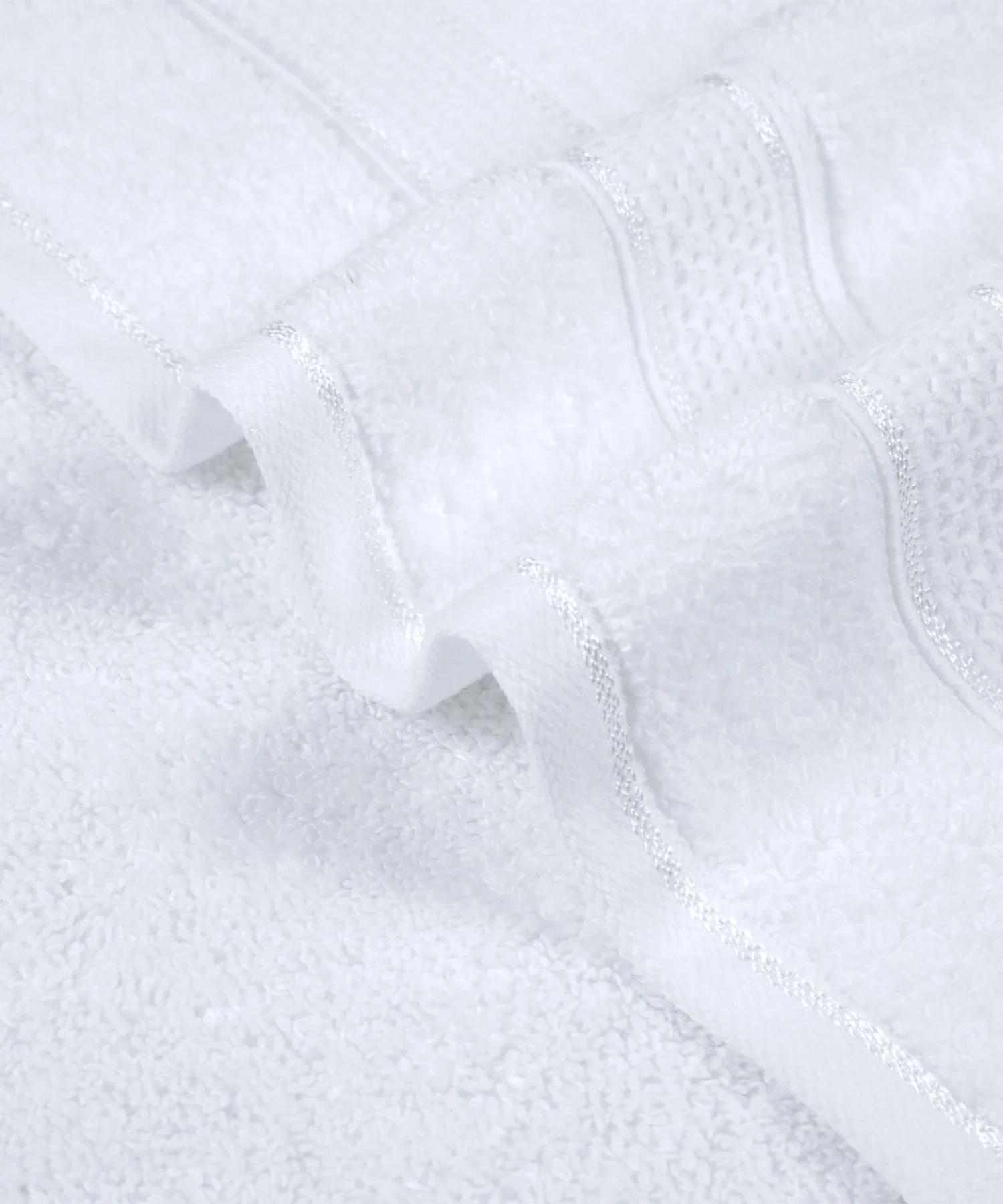 Indulgence 2Pc Hand Towel, Bright White|600 GSM Cotton - Image 6