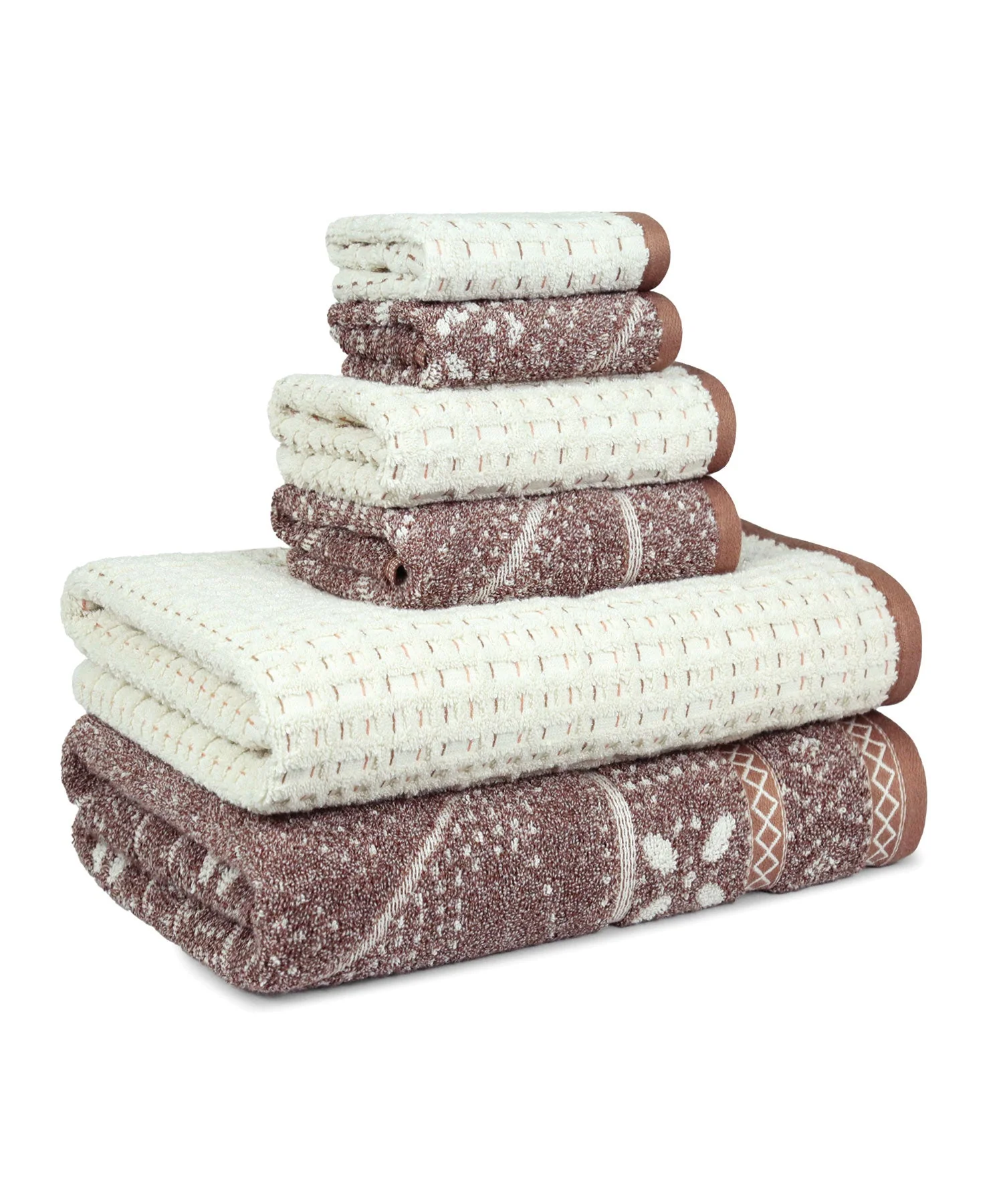 Indulgence By The Fireplace 6Pc Towel Set, Ark-Od|600 GSM Cotton - Image 2