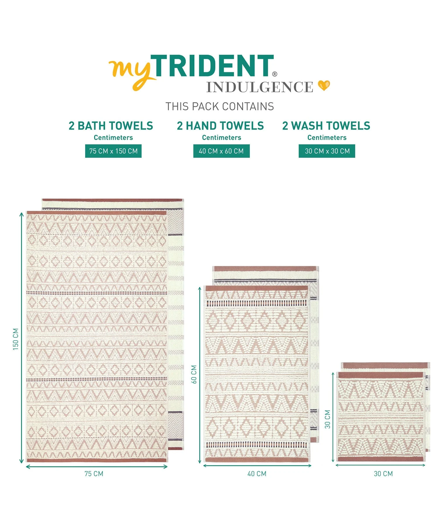 Indulgence By The Fireplace 6Pc Towel Set, Peb-Zen|600 GSM Cotton - Image 8