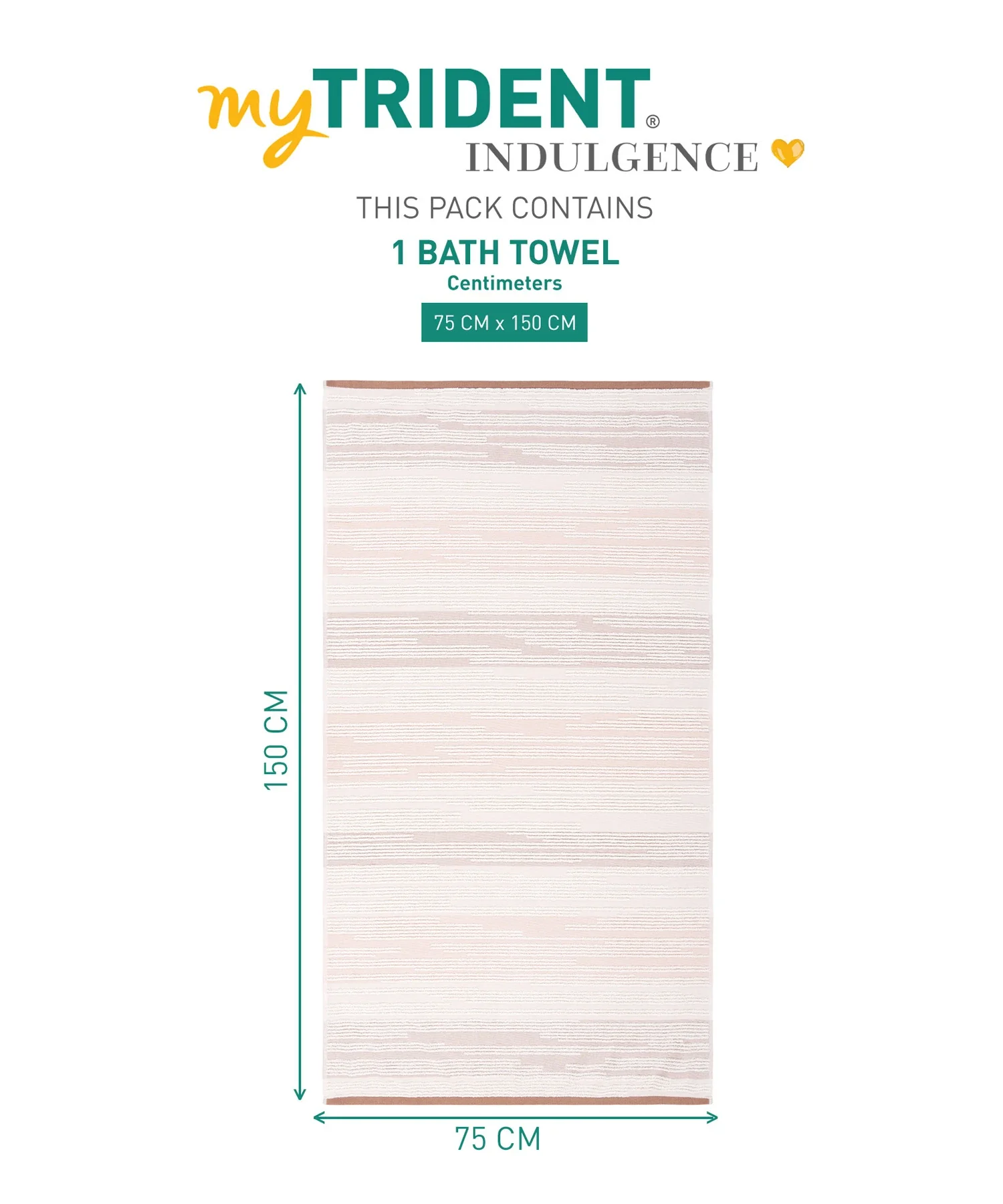 Indulgence By The FirePlace Bath Towel, Super Soft, Intricate Design, 600 GSM, Solstice - Image 8