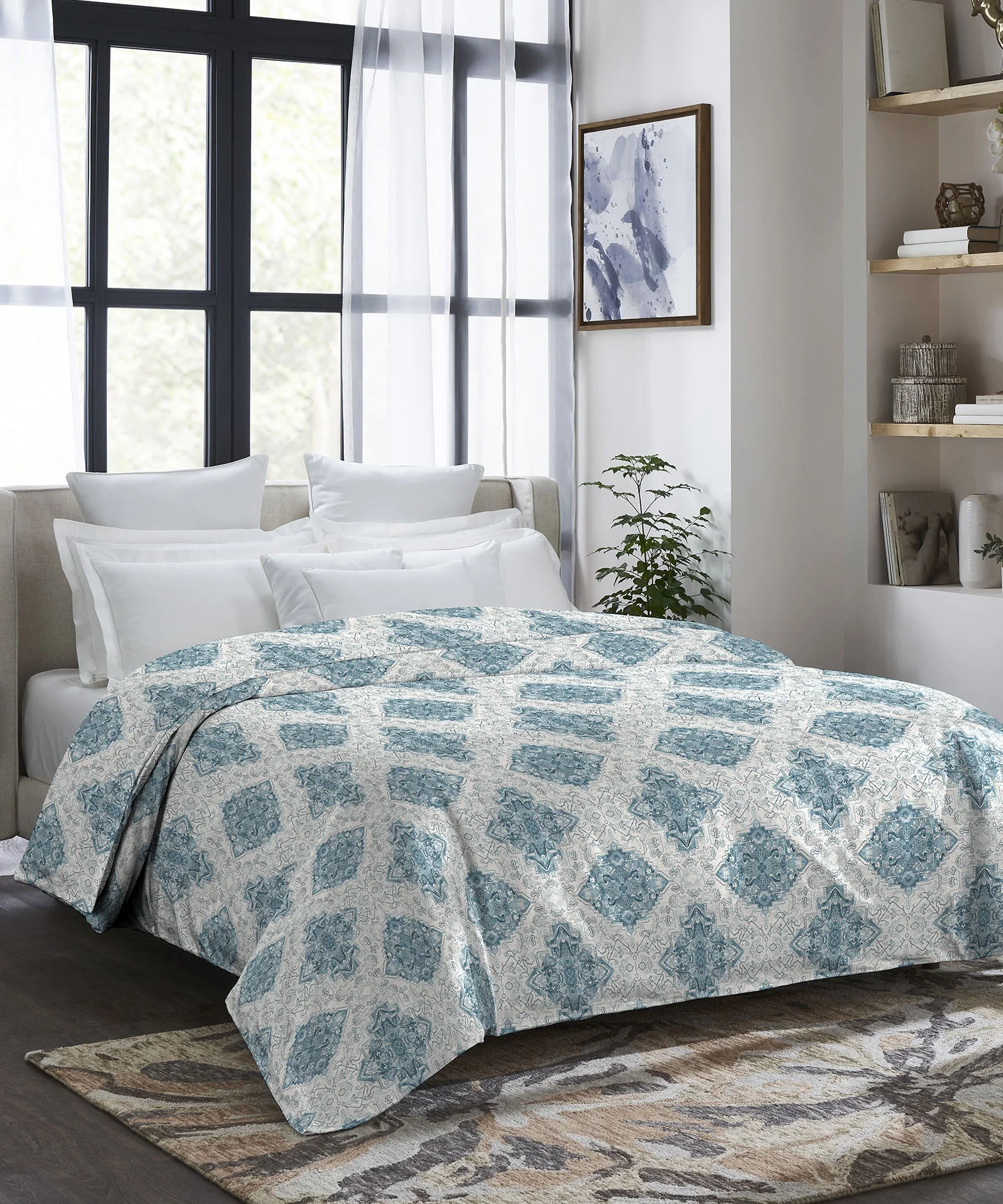 Indulgence Double AC Comforter, Renesa | 200 GSM Cotton Poly - Image 2