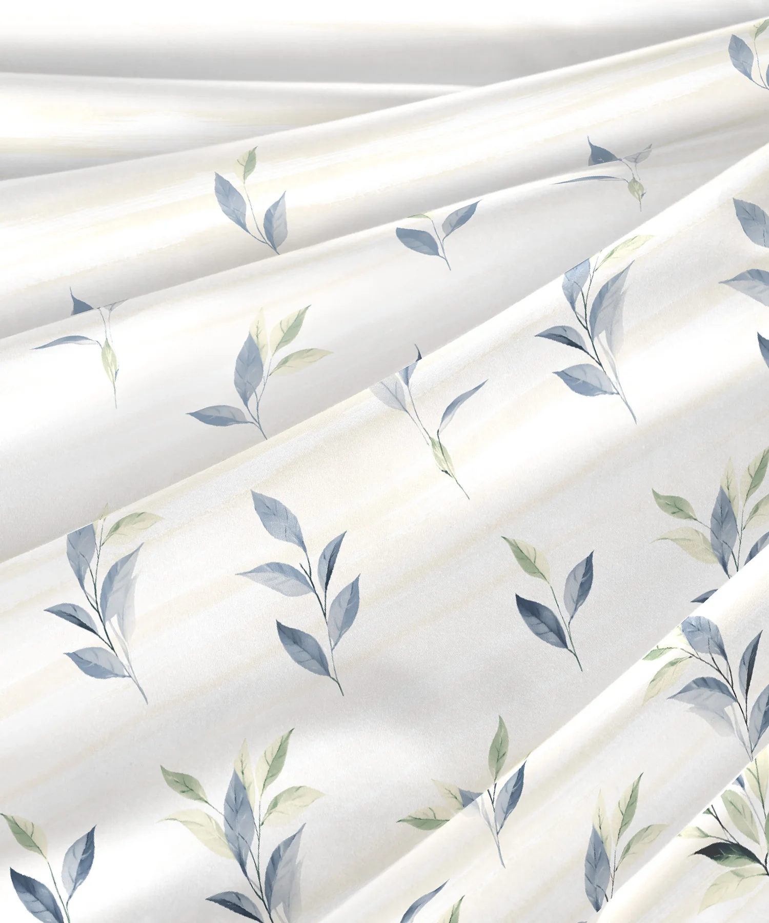 Indulgence King Bedsheet Set, Alexa Olive|300 TC Cotton|4 Pillow Covers - Image 9