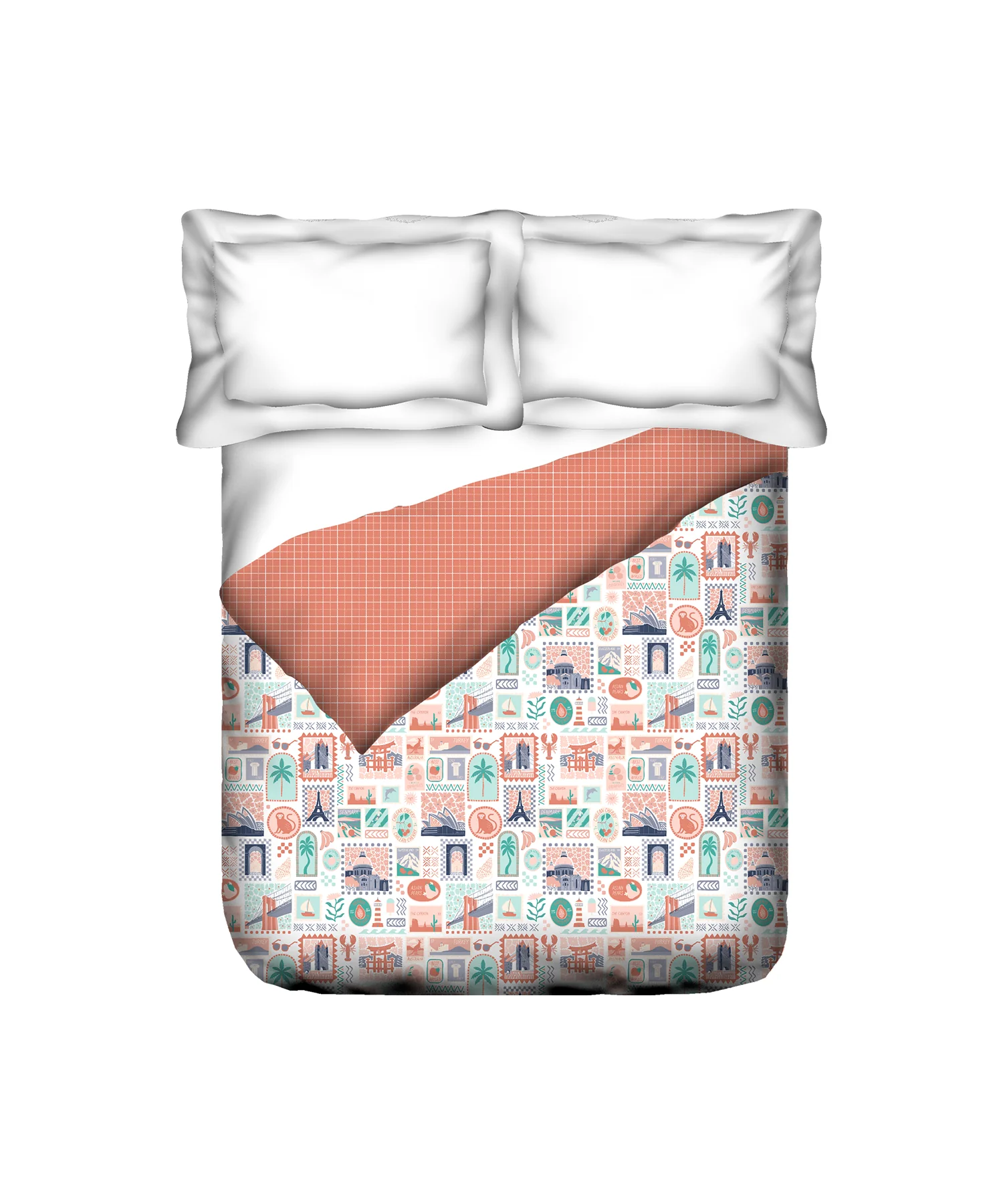 Juniors Double AC Comforter, Wander Ways| 144TC Cotton - Image 3