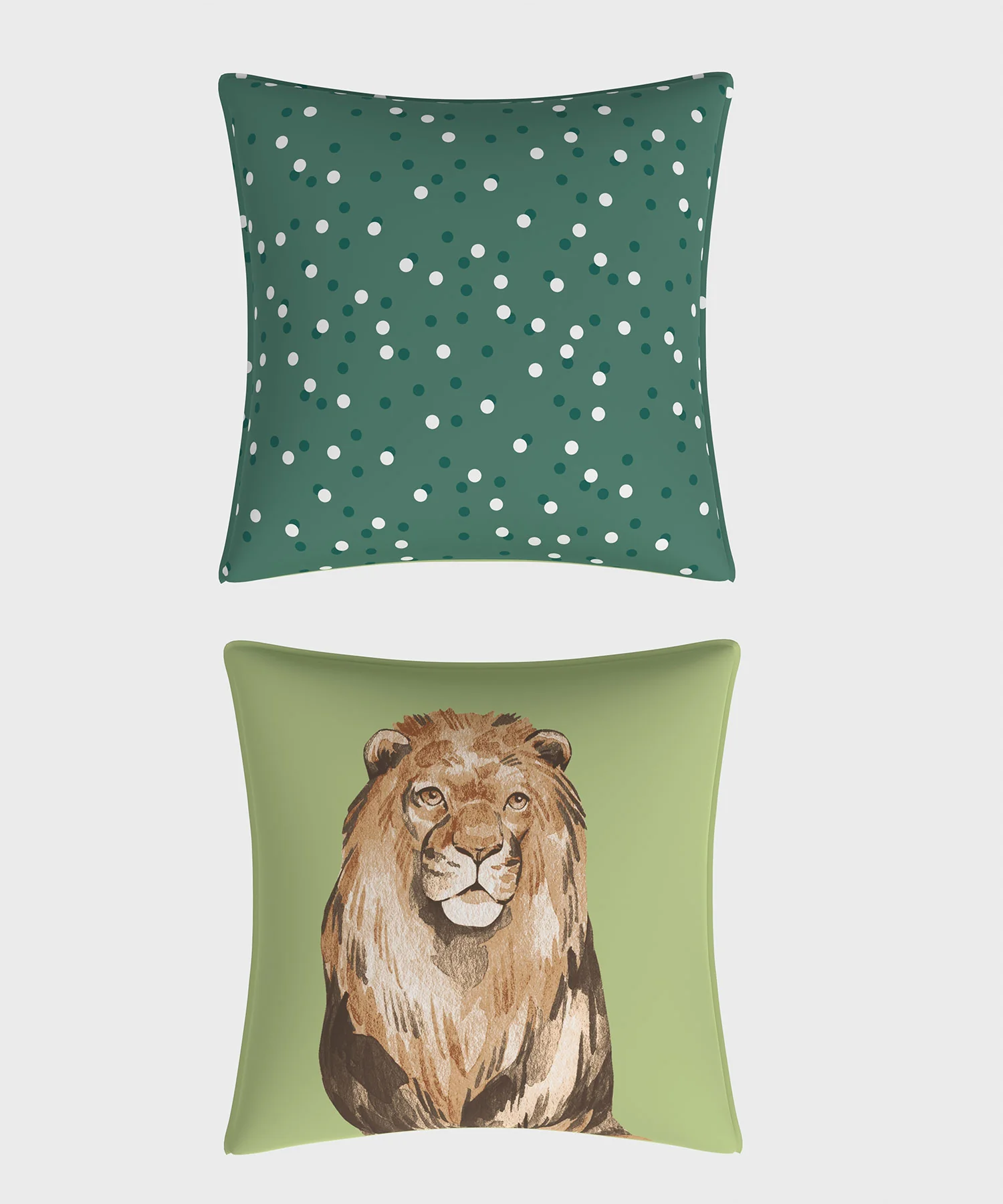 Juniors Double Bedsheet, Jigsaw Jungle| 144TC Cotton|2 Pillow Covers & 2 Cushion Covers - Image 7