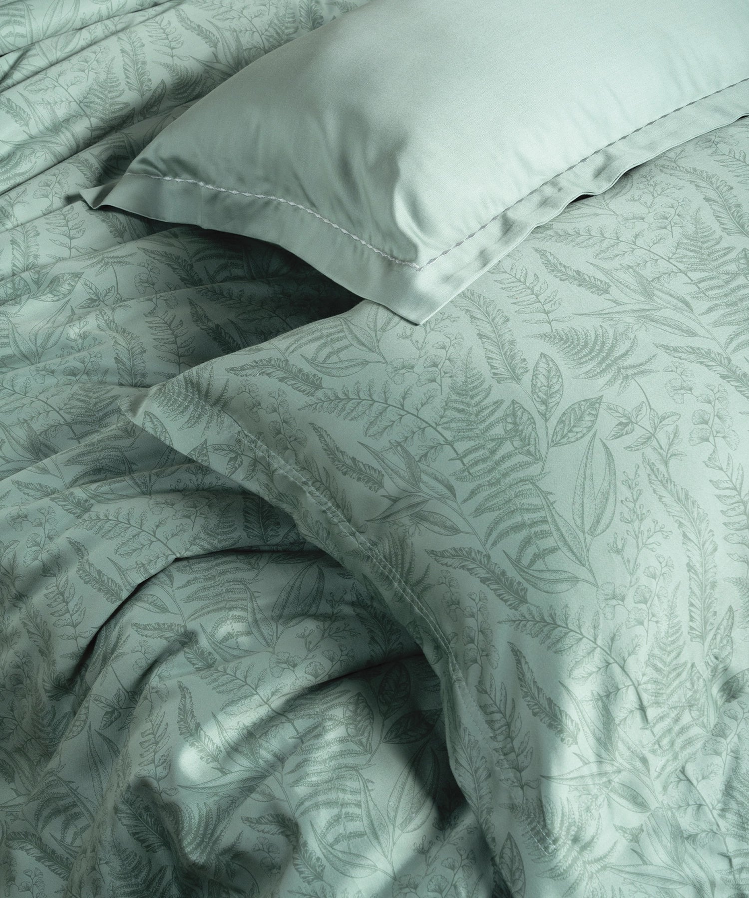 Luxe Home King Bedsheet, Noire|600 TC Cotton|4 Pillow Covers - Image 3