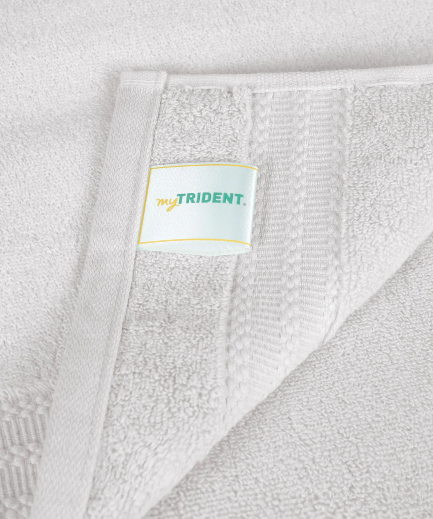 Luxury 3 Pc Face Towel Set, Grey|625 GSM Premium Cotton| Antimicrobial - Image 6