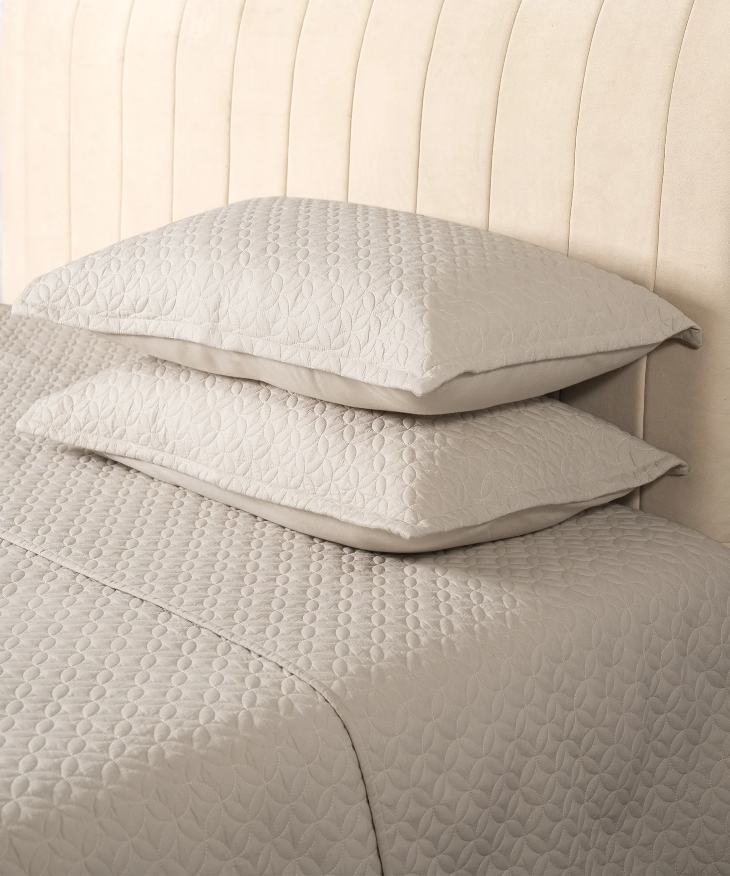 Nectarsoft Italian Retreat King Bedcover Set, Linen|90 GSM Cotton|3 Pc Set - Image 3