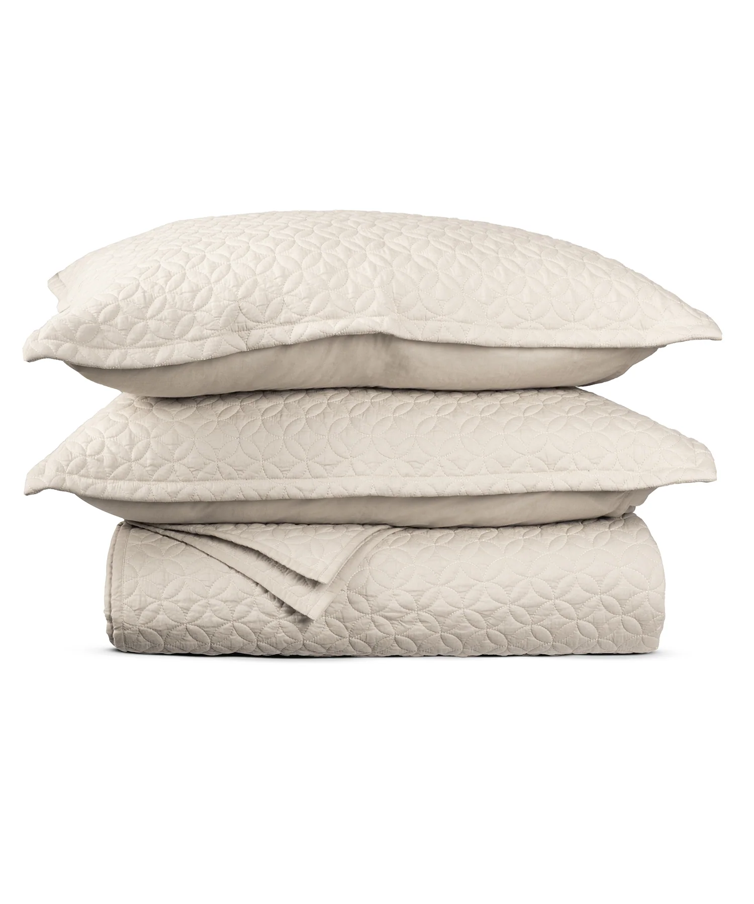 Nectarsoft Italian Retreat King Bedcover Set, Linen|90 GSM Cotton|3 Pc Set - Image 5