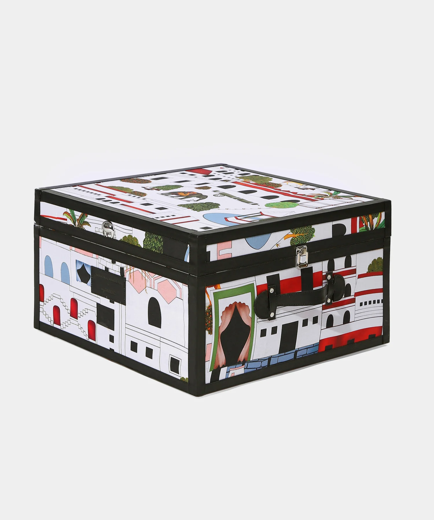 Shivan & Narresh Trousseau Set, Jaiscape|400 TC Cotton Poly|7 Pc Set - Image 6