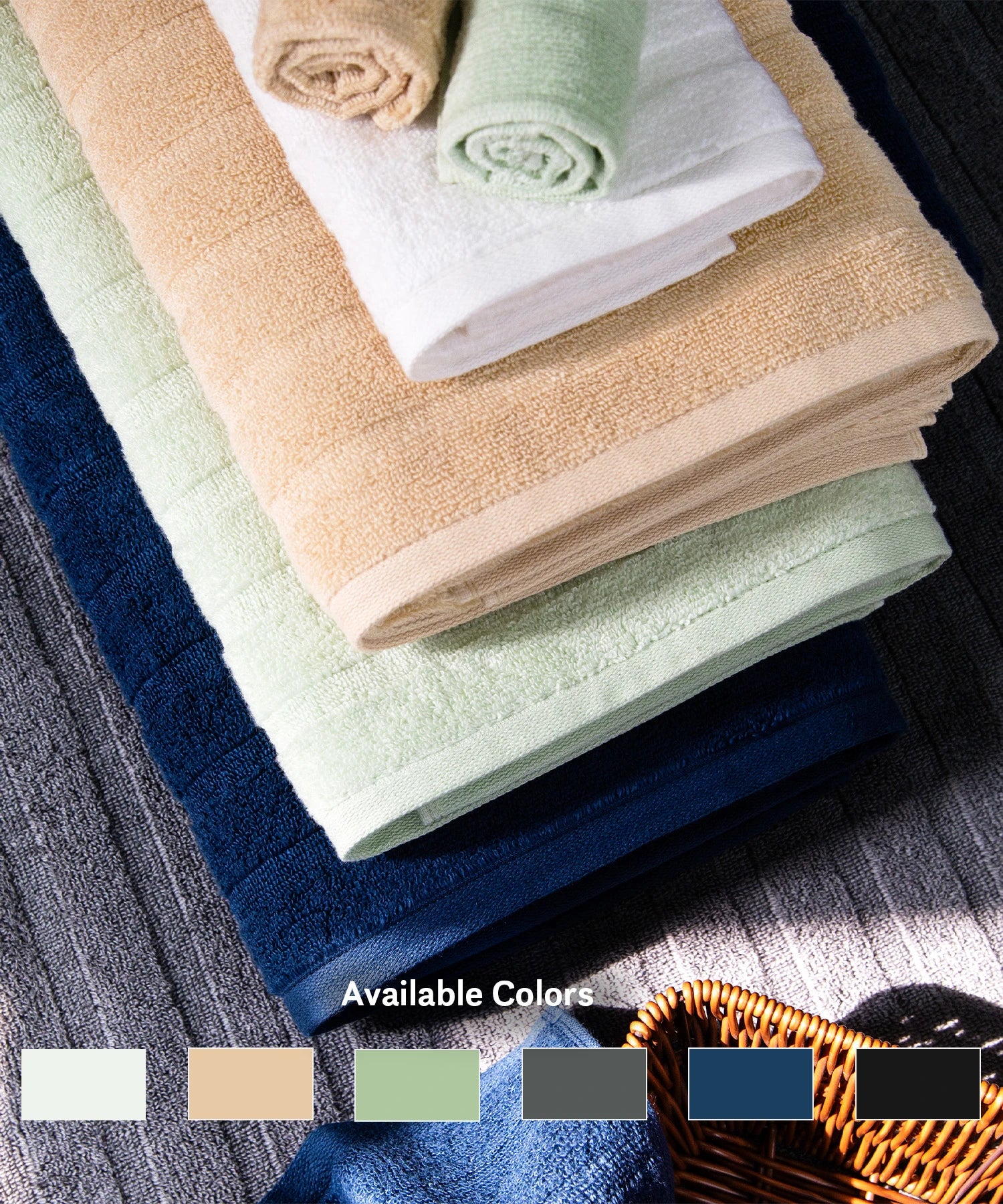 Quick Dry 3 Pc Face Towel, White|400 GSM Cotton - Image 8