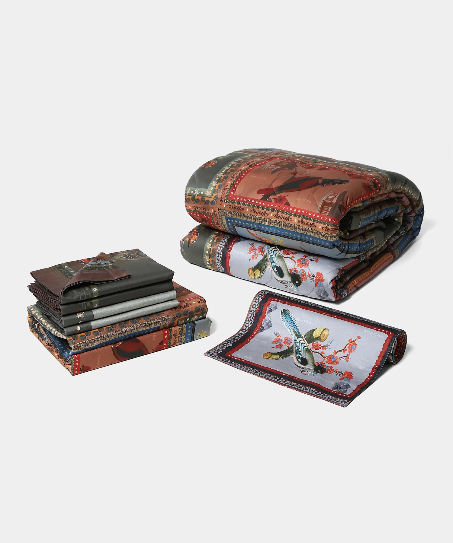 Shivan & Narresh Trousseau Set, Hututi|400 TC Cotton Poly|7 Pc Set - Image 3