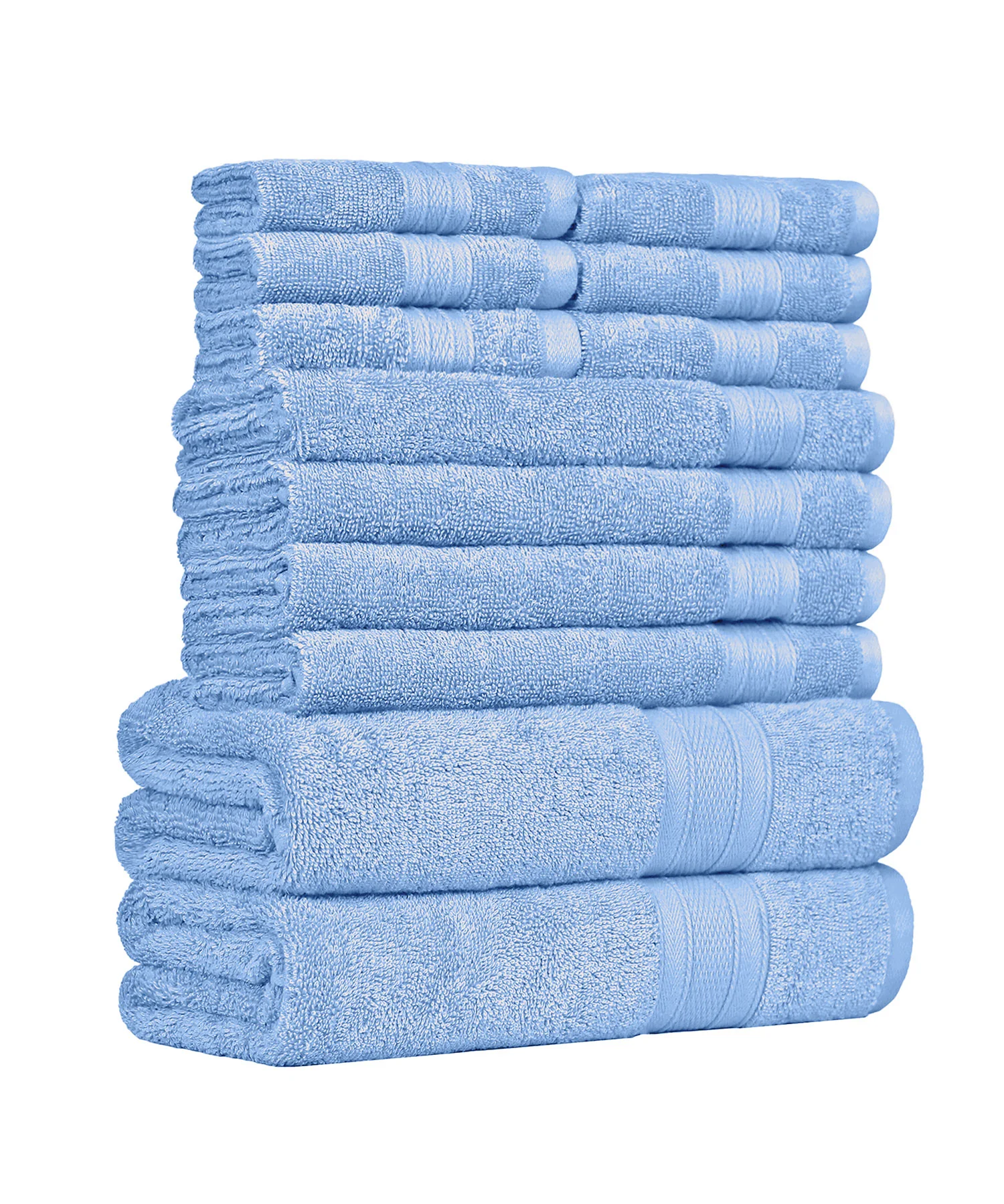 Soft Comfort 12Pc Towel Set, Allure|509 GSM Cotton|Air Rich Technology - Image 5