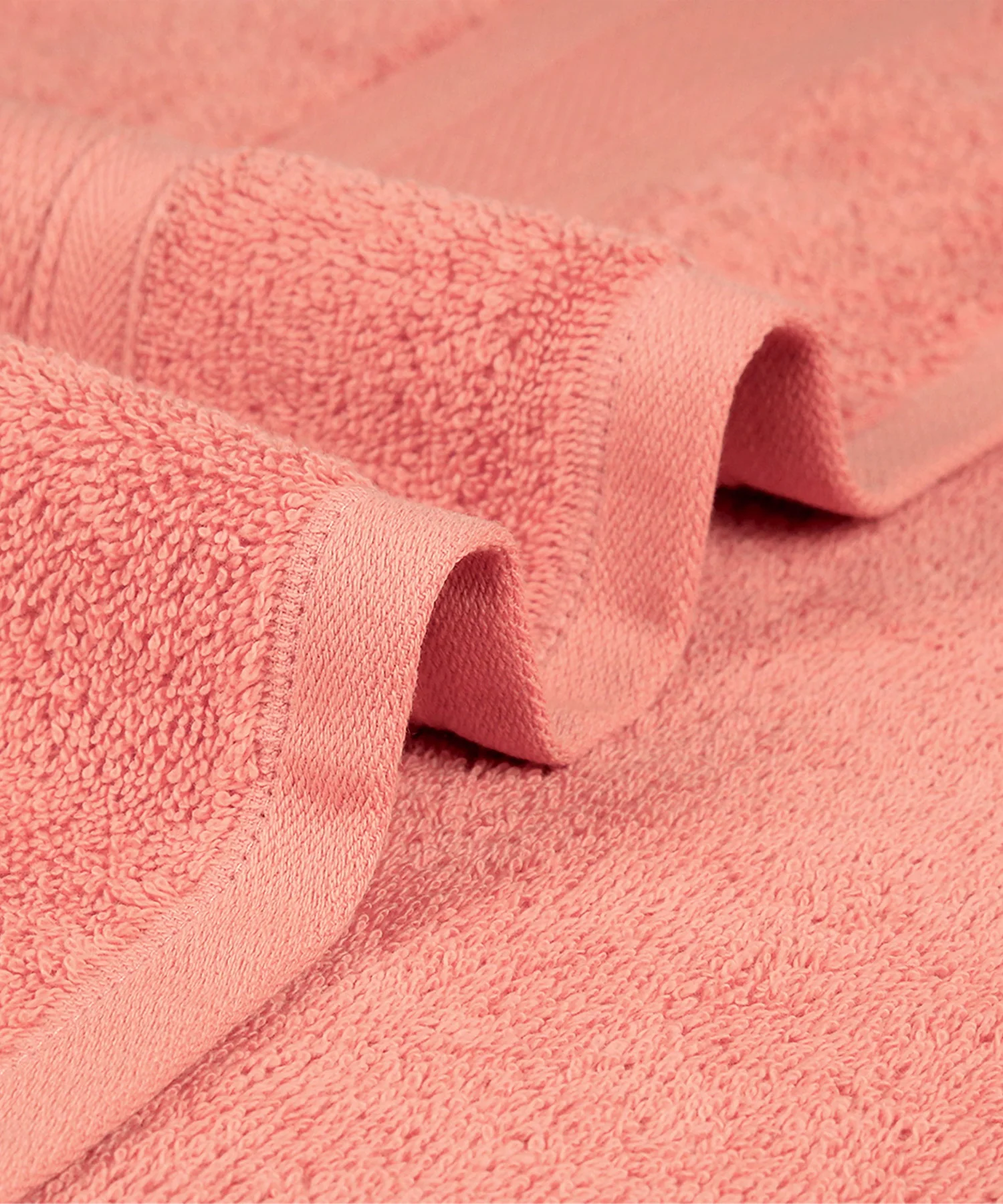 Soft Comfort 12Pc Towel Set, Coral Haze|509 GSM Cotton|Air Rich Technology - Image 9