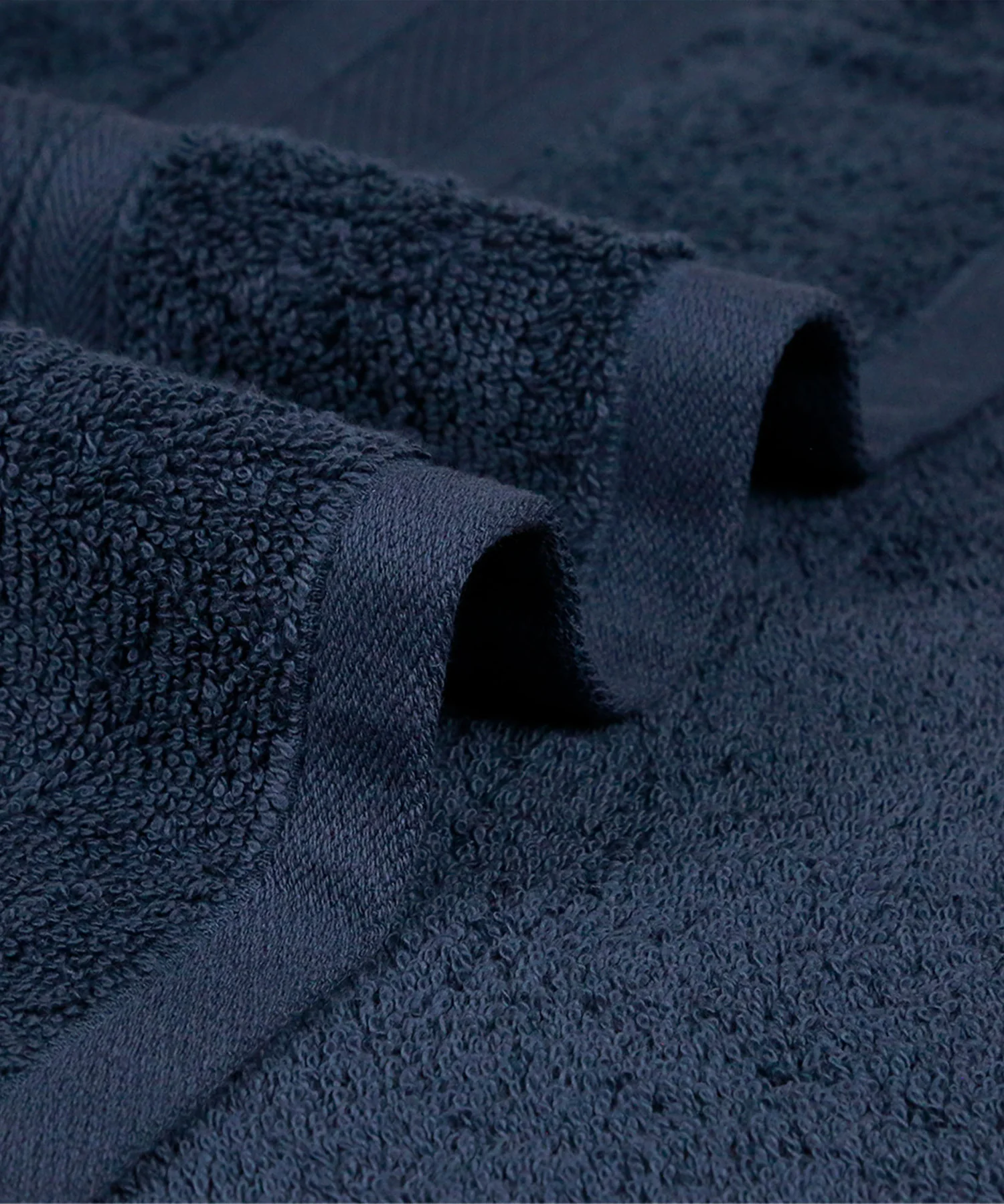 Soft Comfort 12Pc Towel Set, Navy|509 GSM Cotton|Air Rich Technology - Image 9